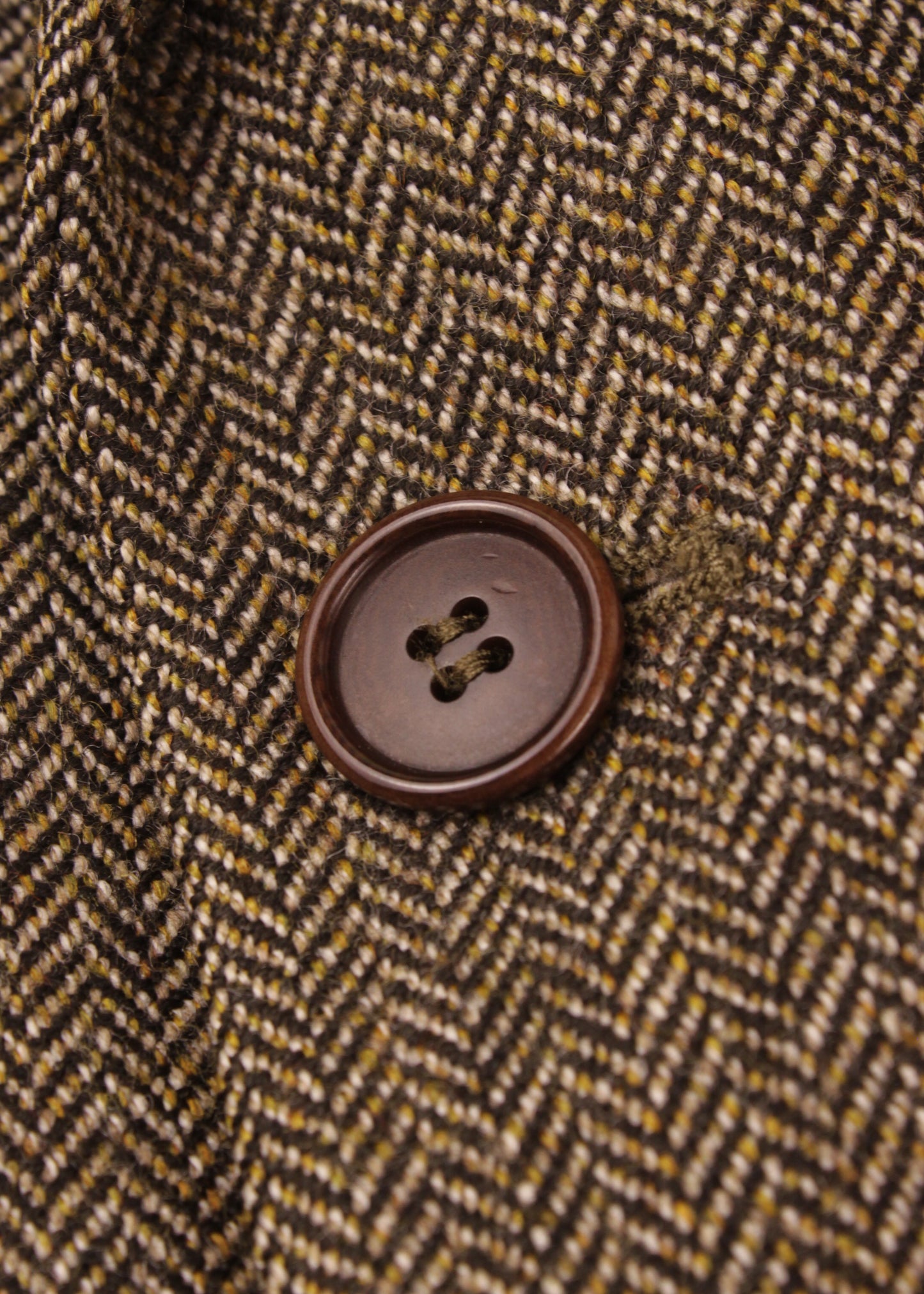 Woolen jacket in brown