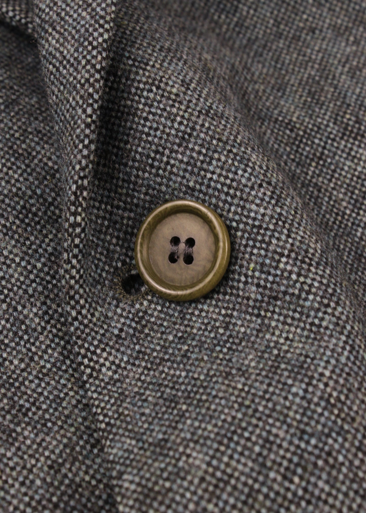 Woolen jacket in blue
