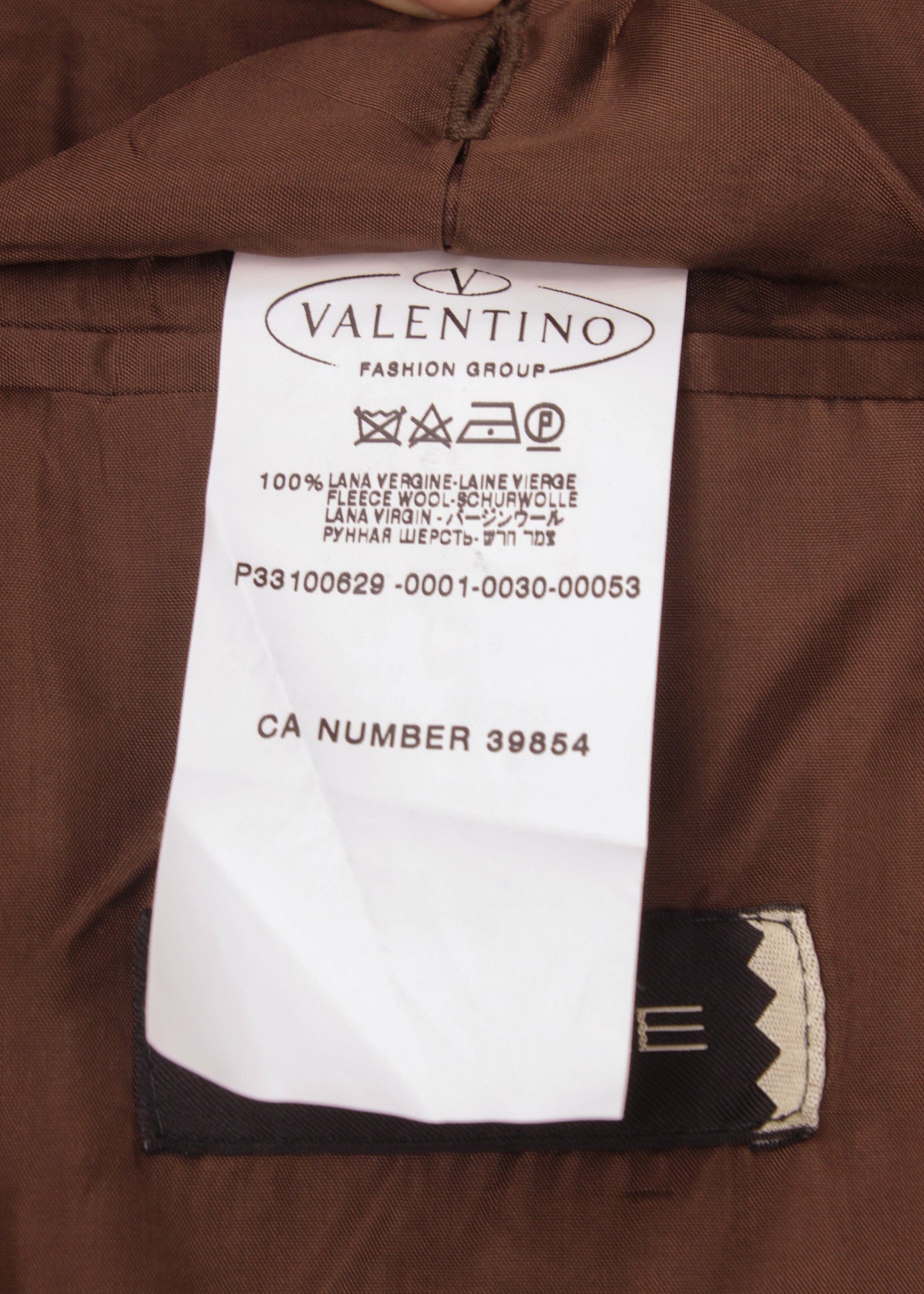 Valentino woolen jacket in brown
