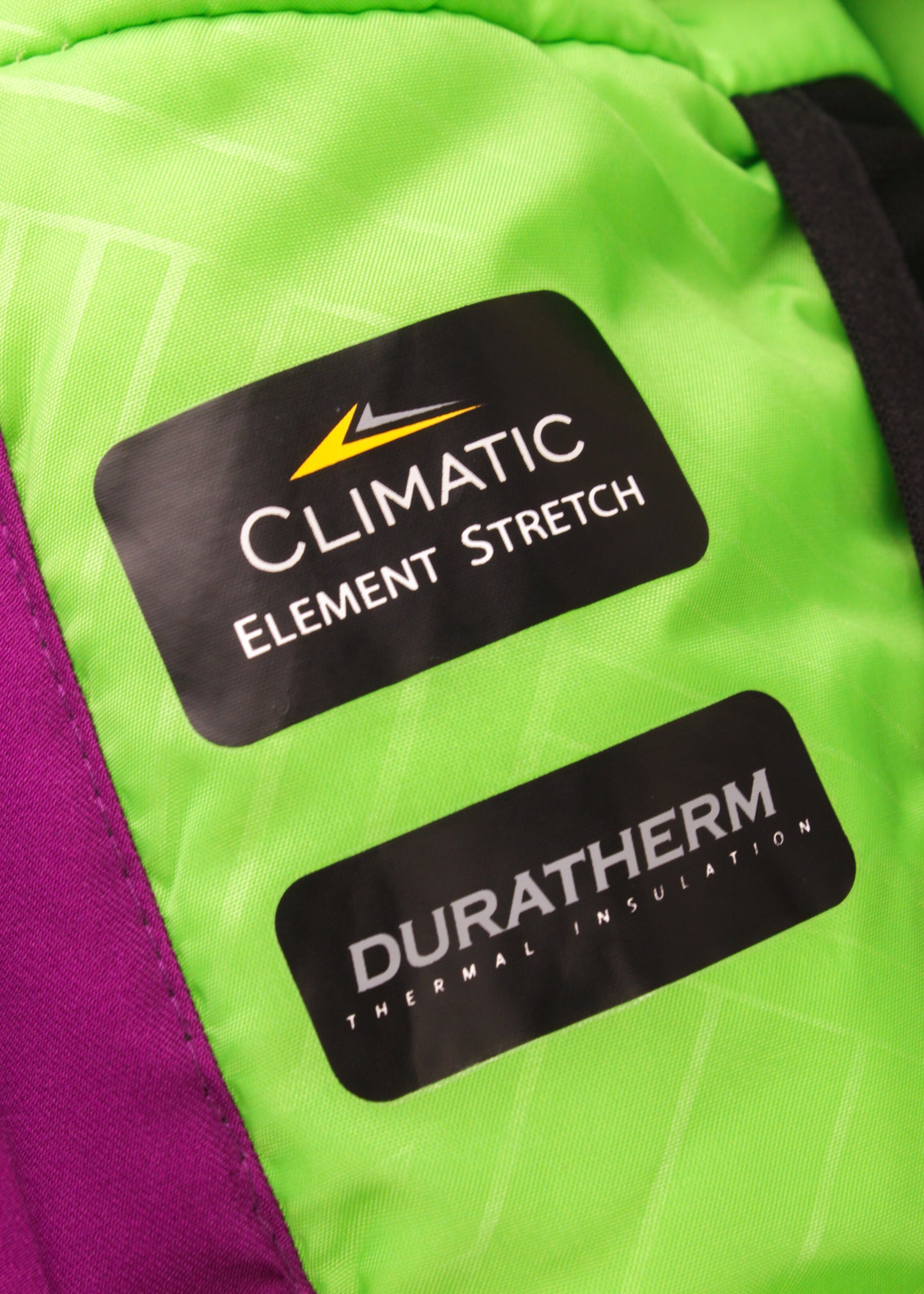 Snowboard jacket in purple