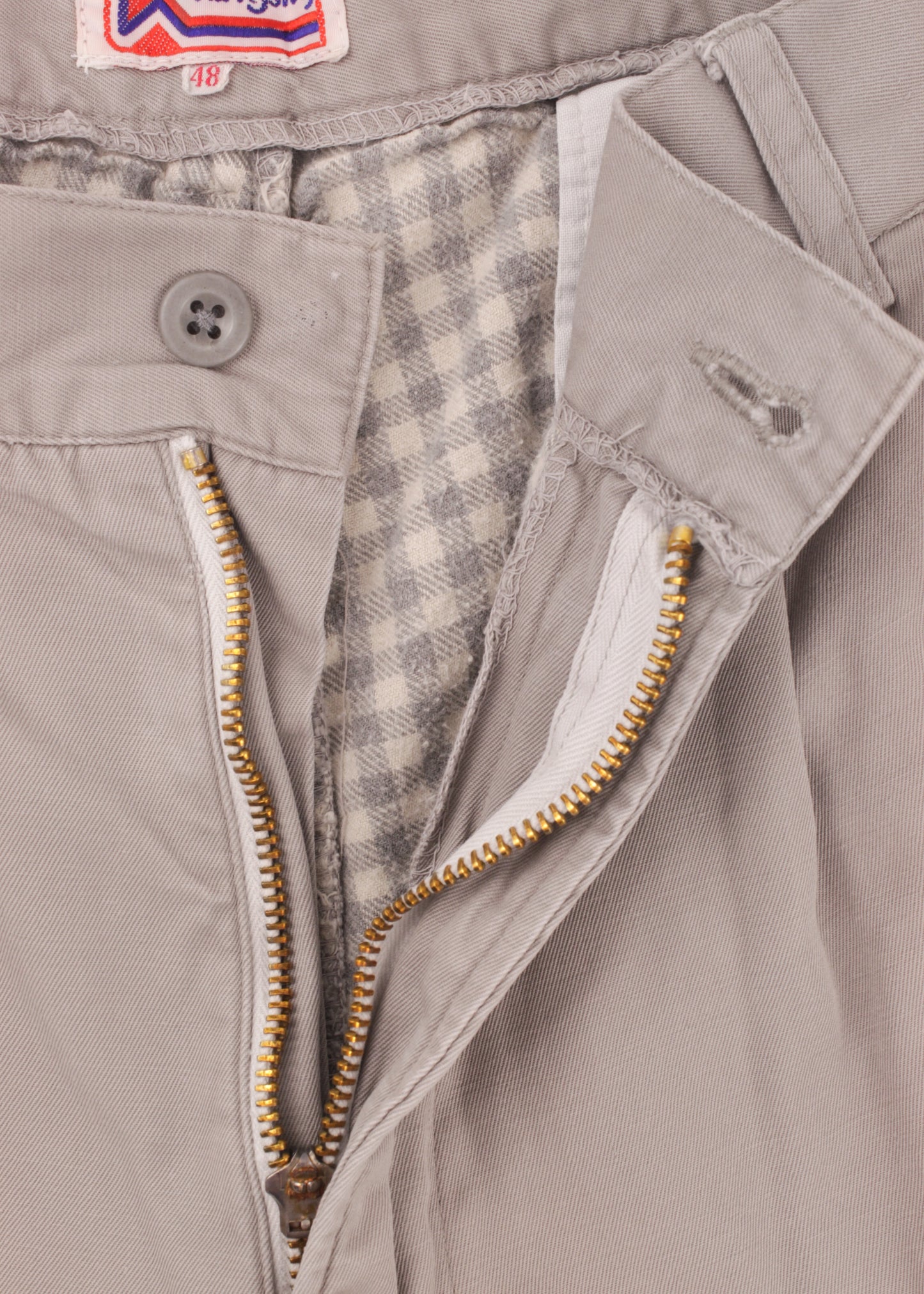 Warm pants in grey with lining