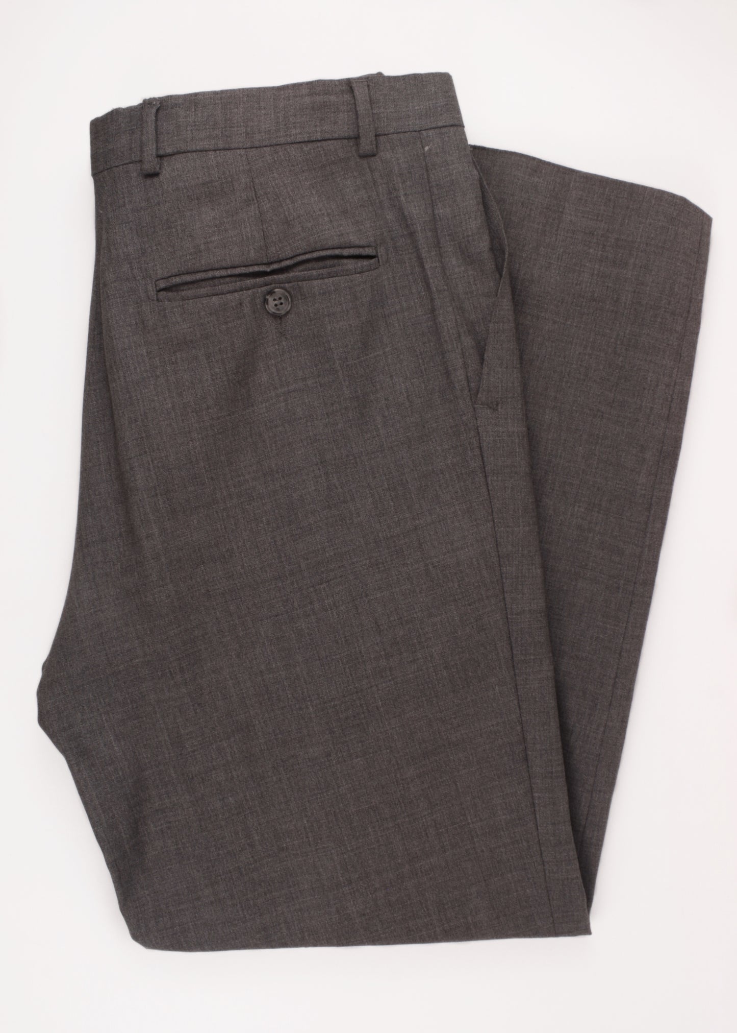 Vintage woolen trousers in grey