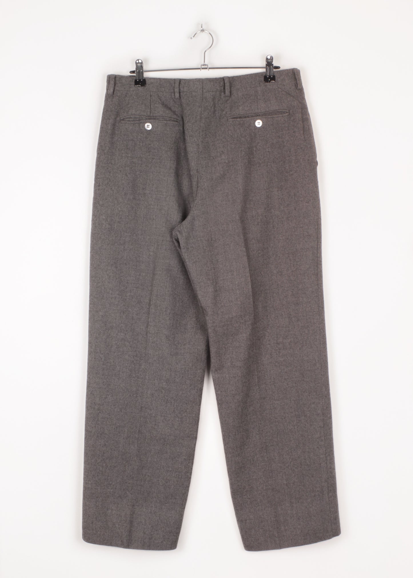 Woolen grey trousers