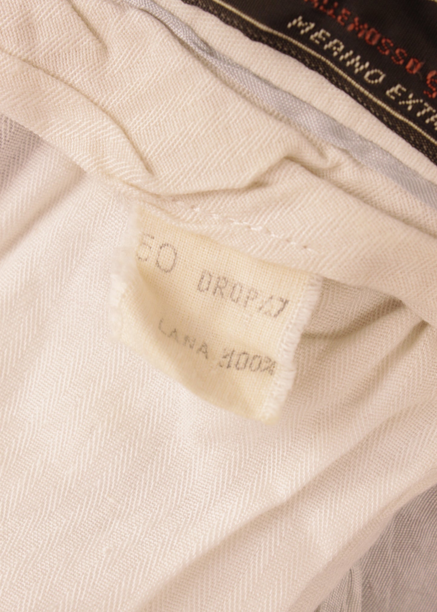 Woolen grey trousers