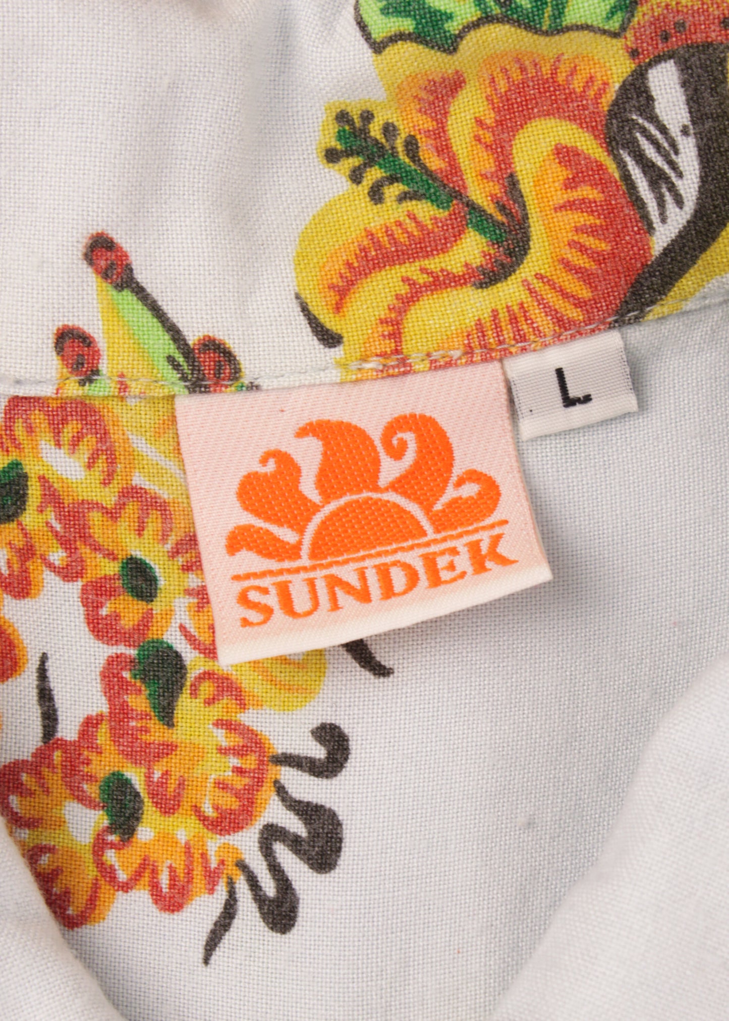 Sundek Hawaii shirt in blue