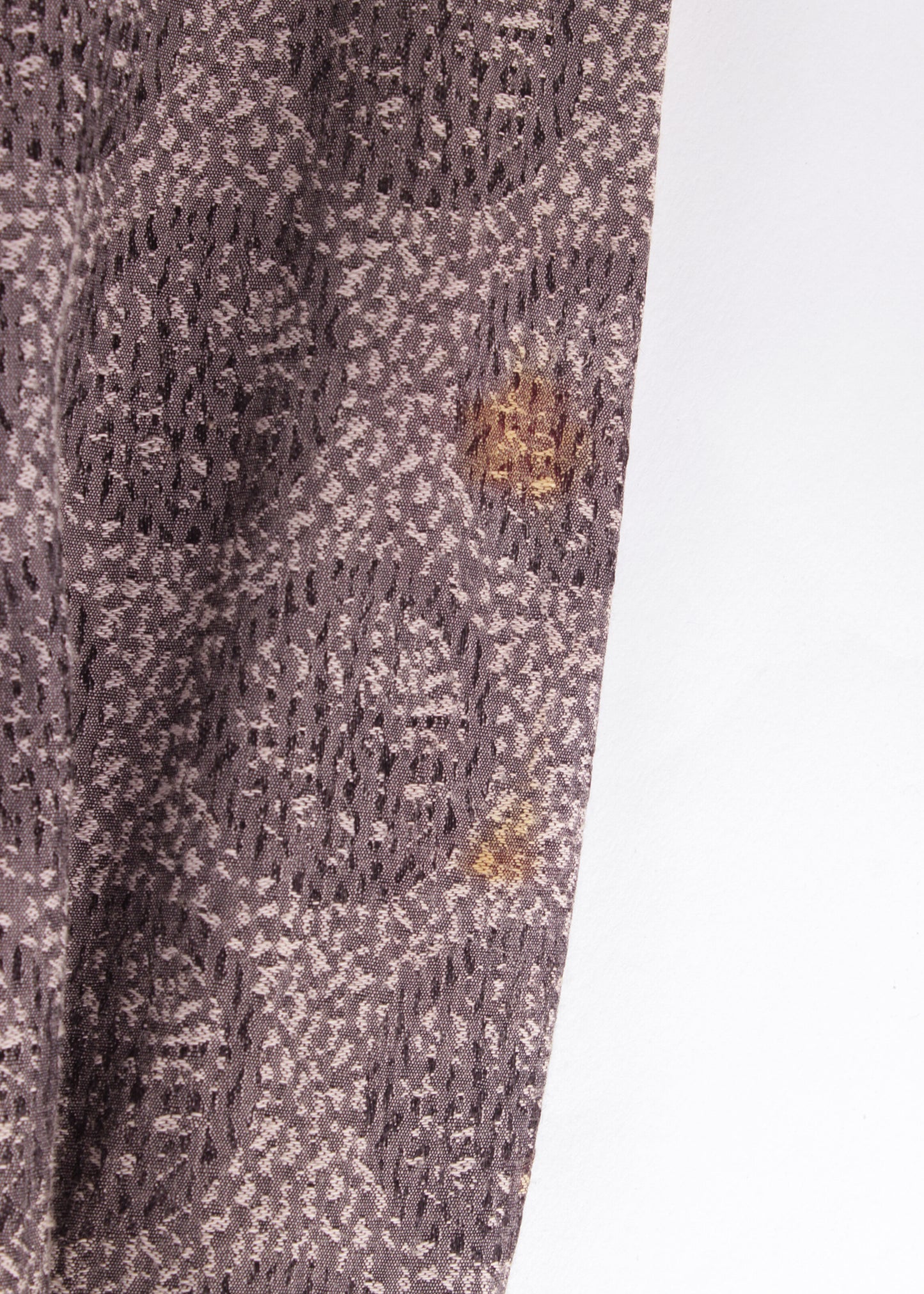 Vintage printed shirt in grey