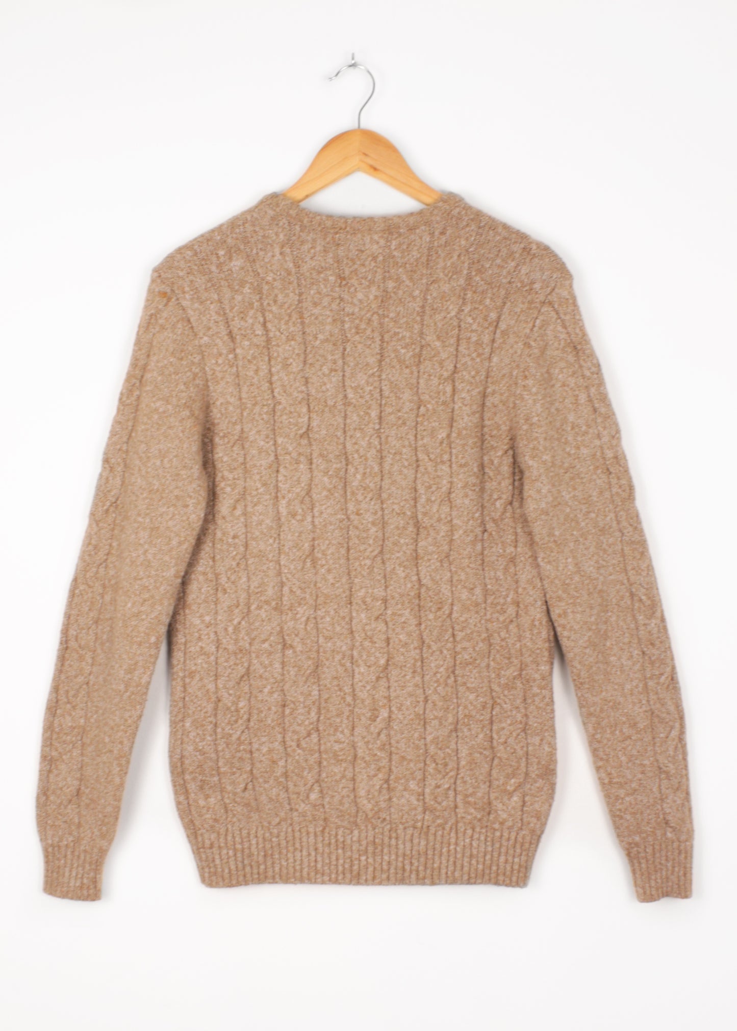 Vintage sweater in light brown
