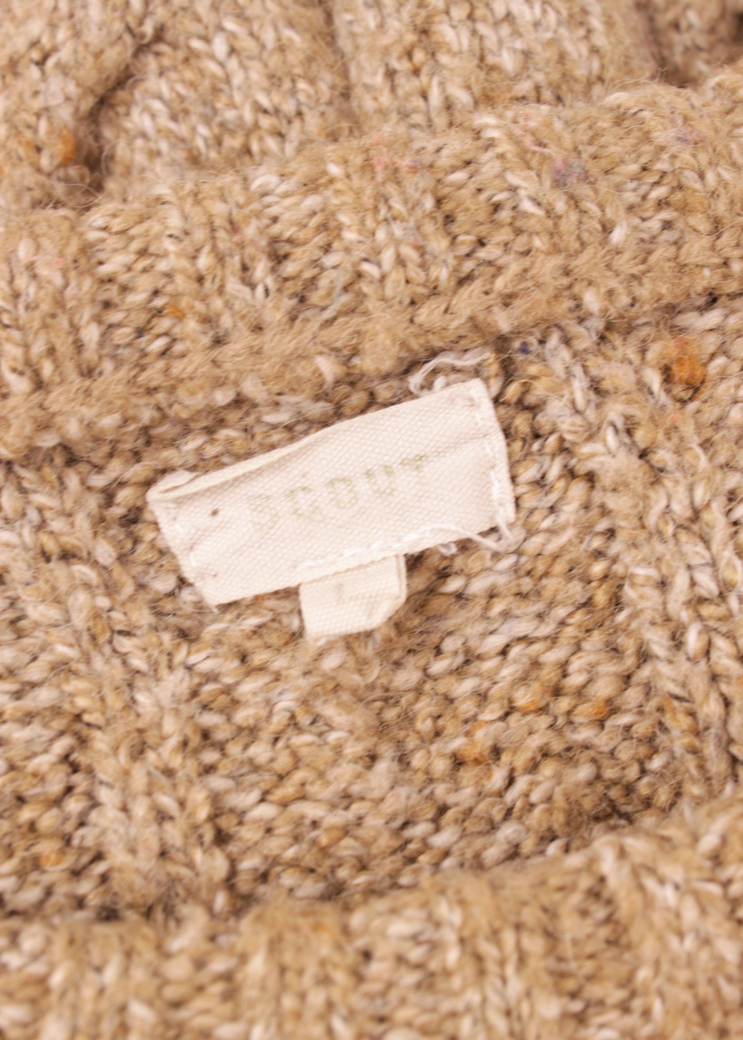 Vintage sweater in light brown