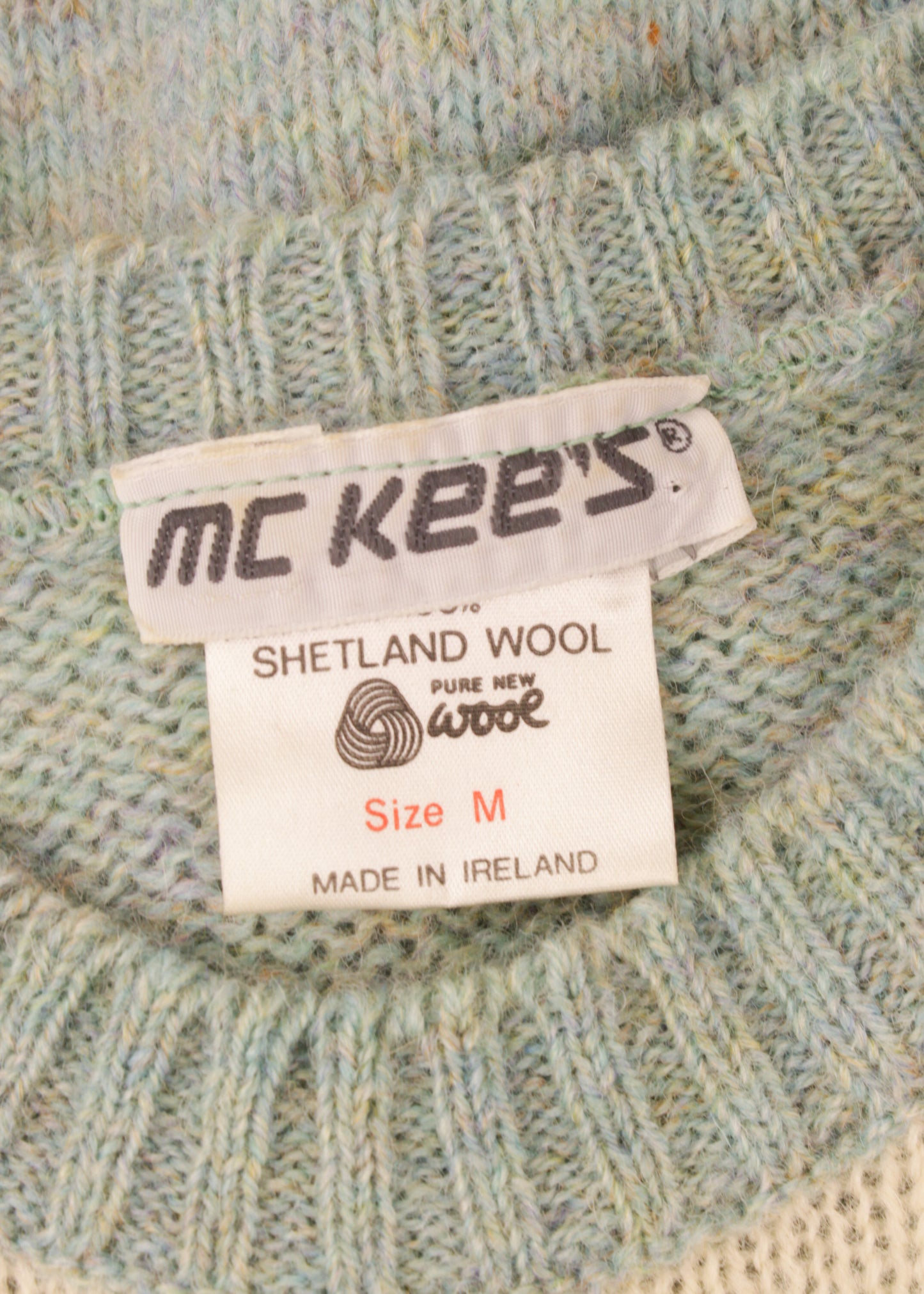 Woolen sweater in blue