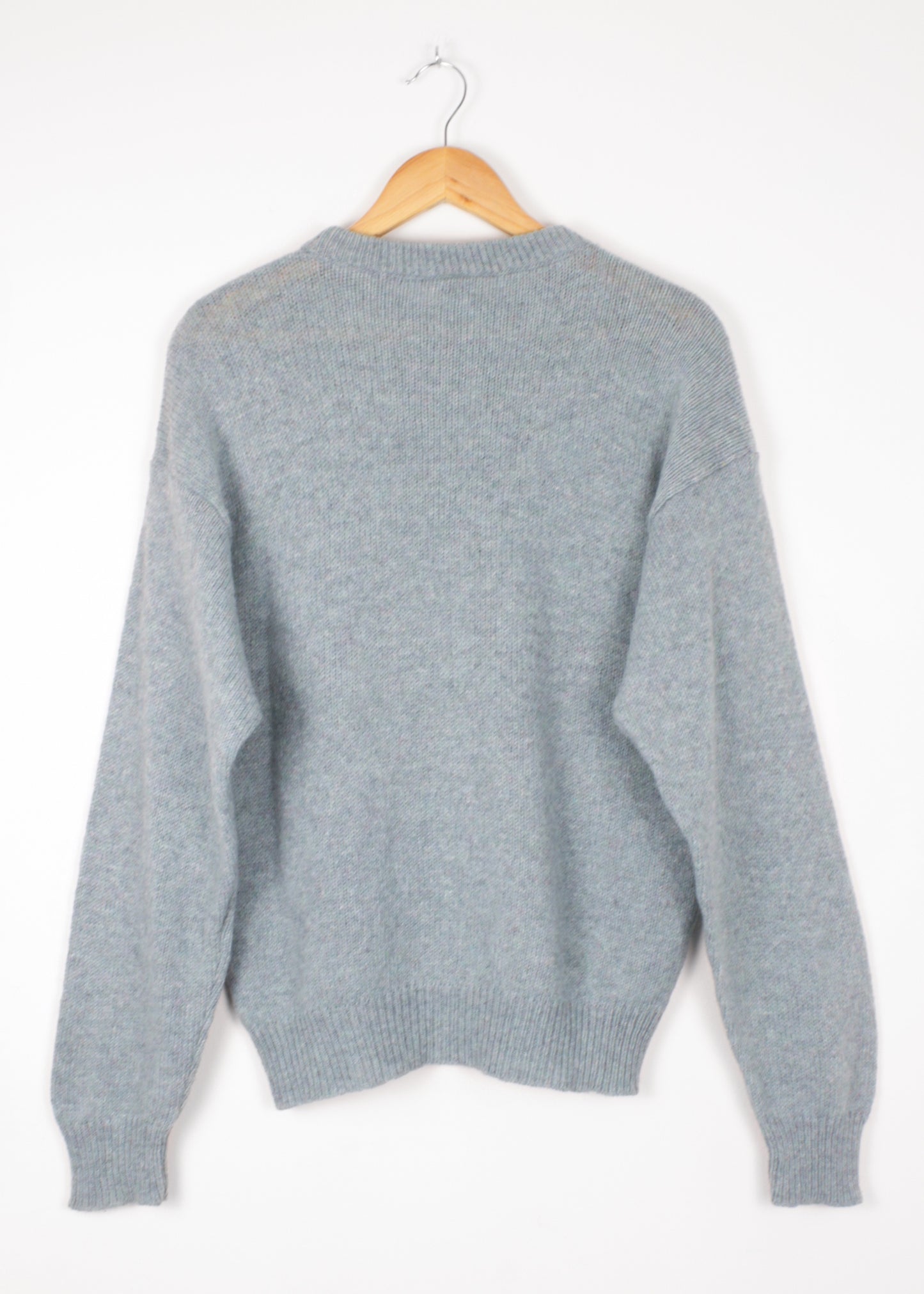 Woolen sweater in sky blue