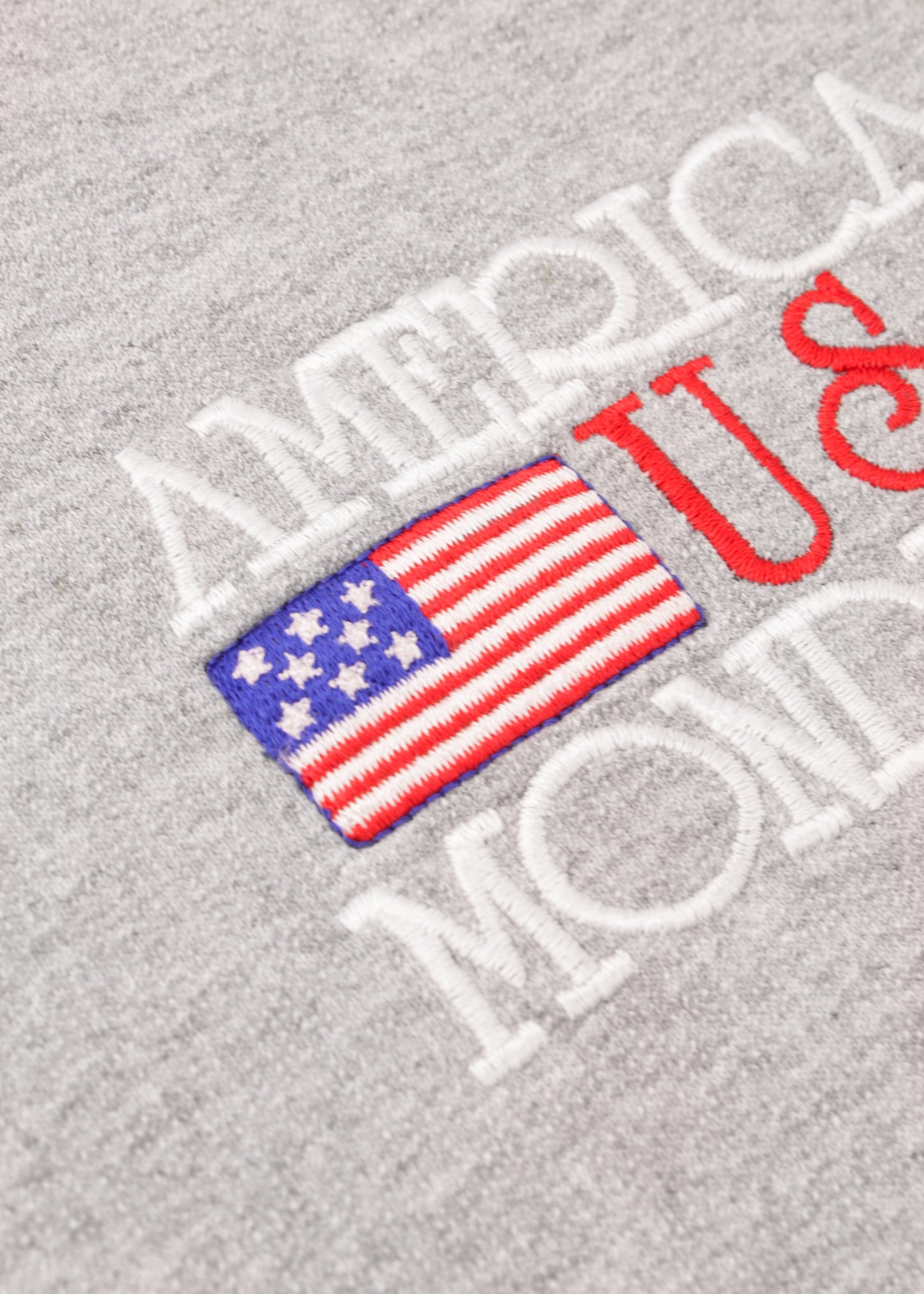 Retro sweatshirt in grey