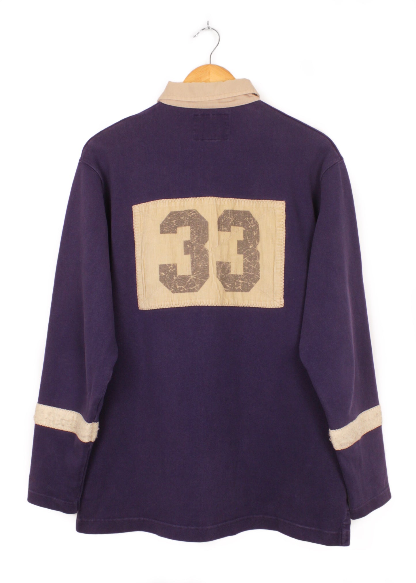 Vintage rugby shirt in navy