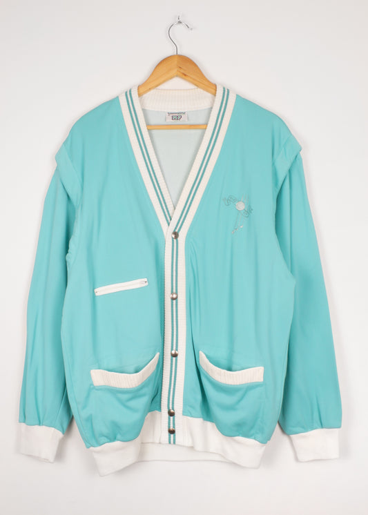 Vintage blue bomber