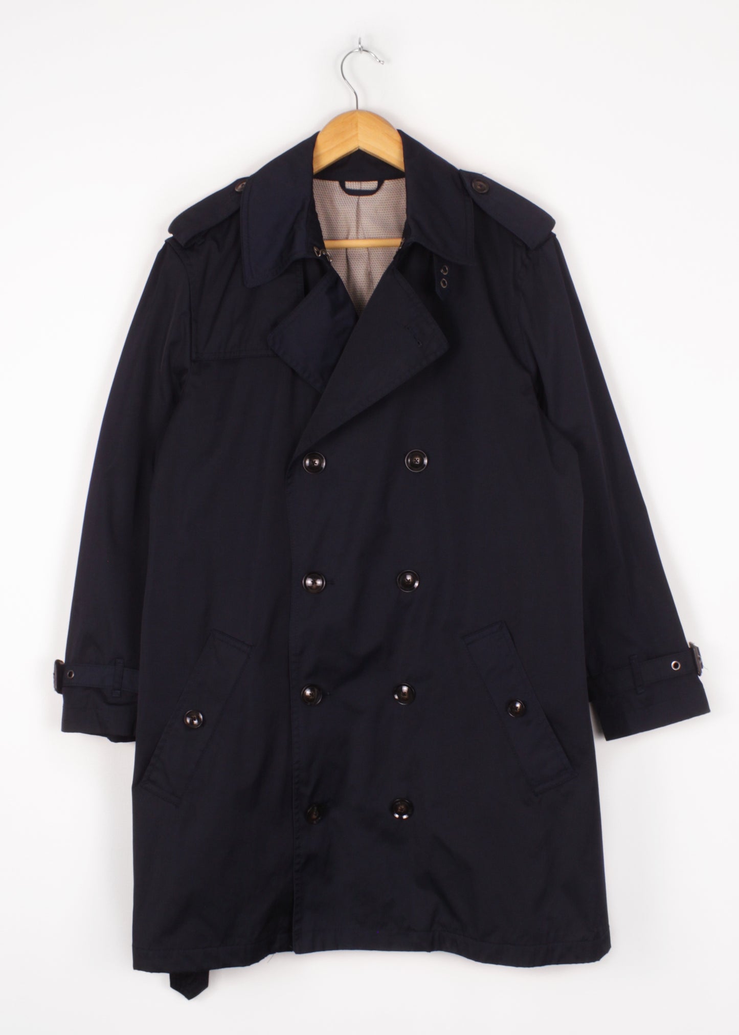 Trenchcoat in dark blue