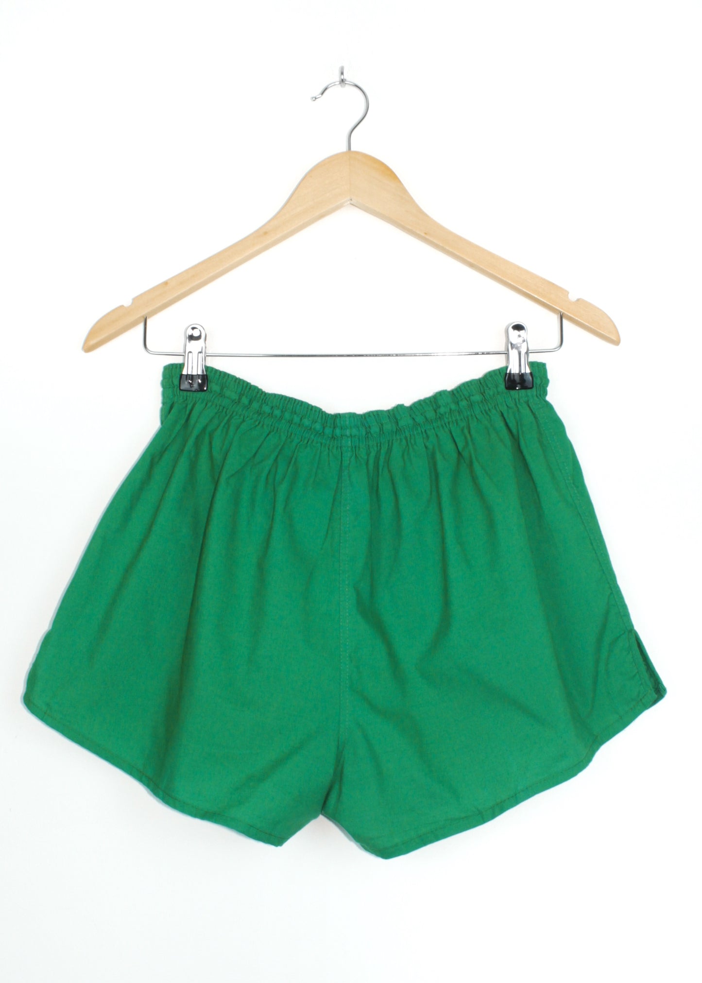 Vintage sport shorts in green