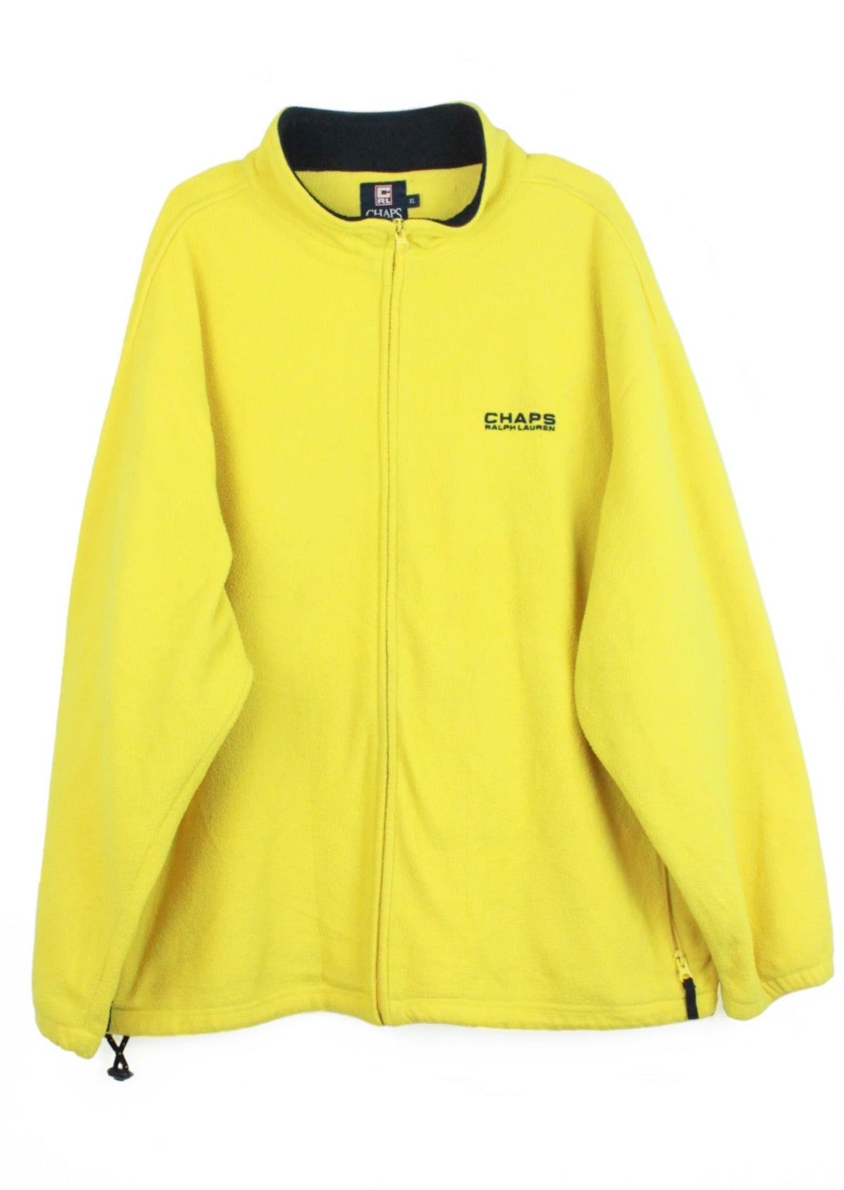 RALPH LAUREN Fleece in Lemon yellow with zip