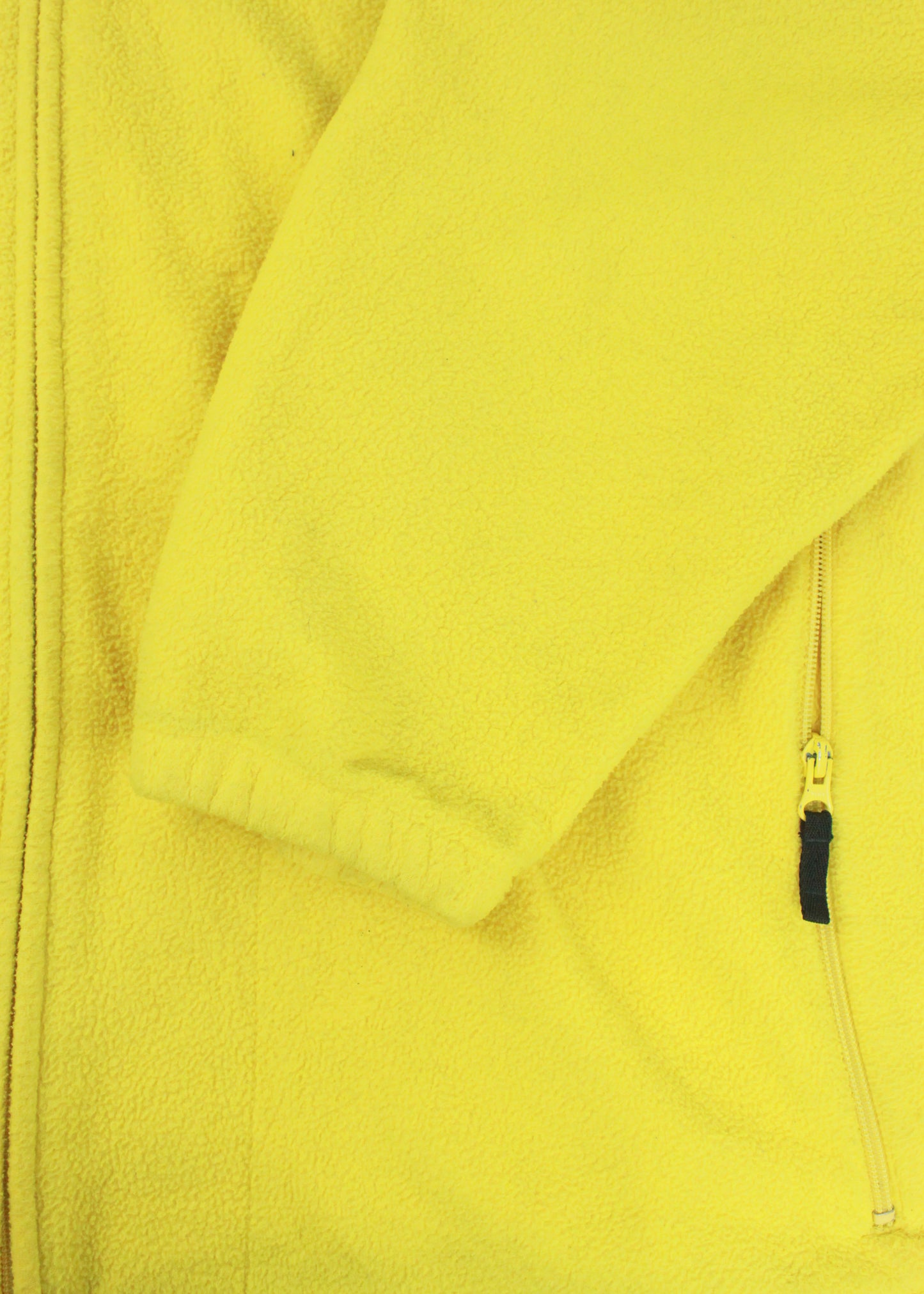 RALPH LAUREN Fleece in Lemon yellow with zip