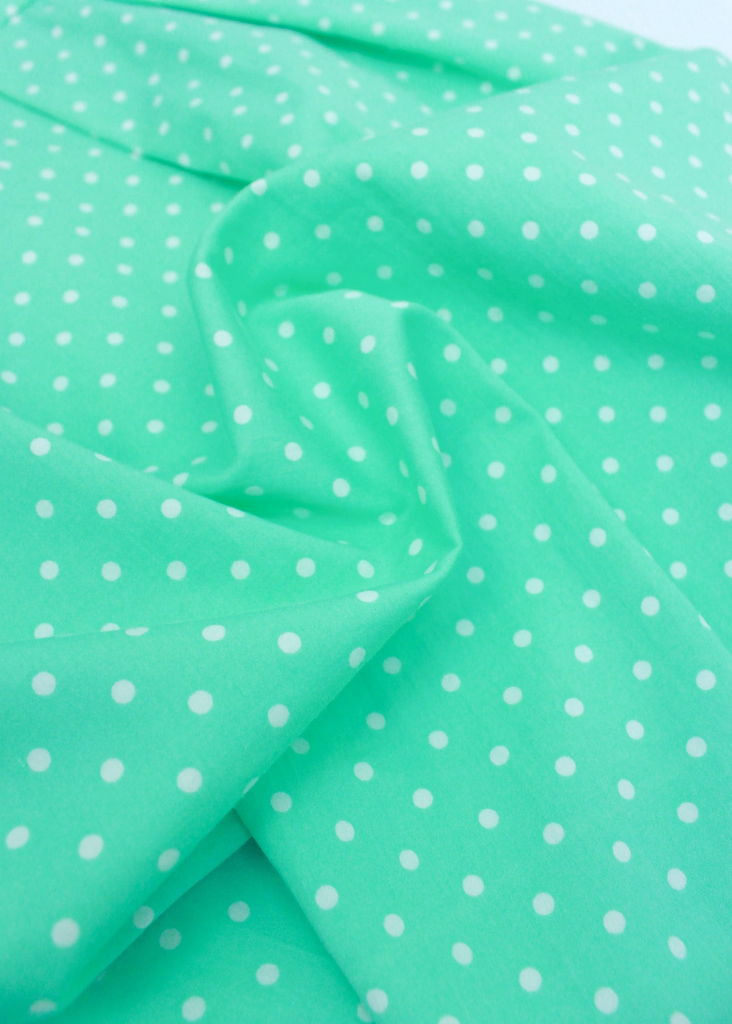 Mint green summer dress
