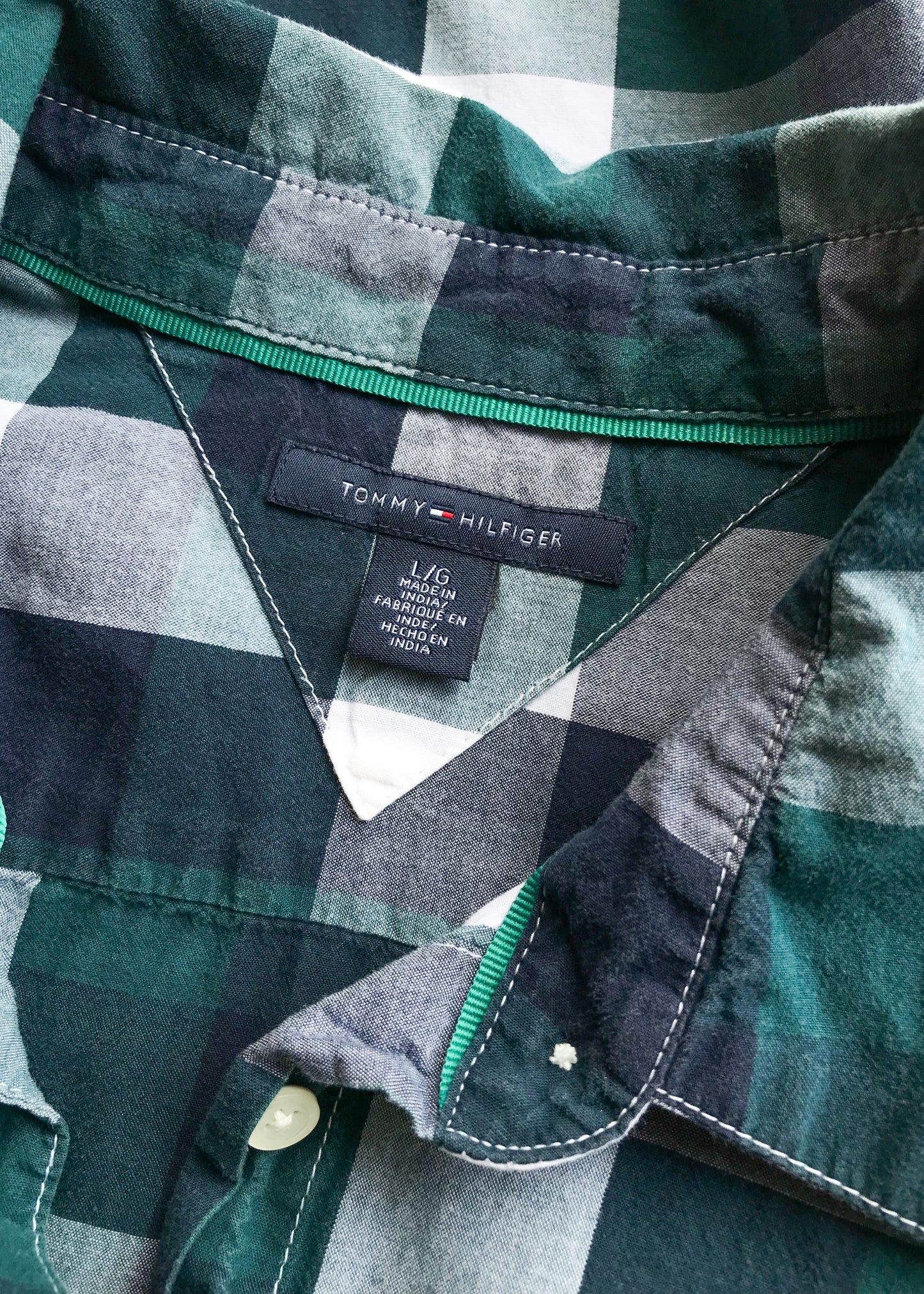 Tommy Hilfiger colorful check shirt
