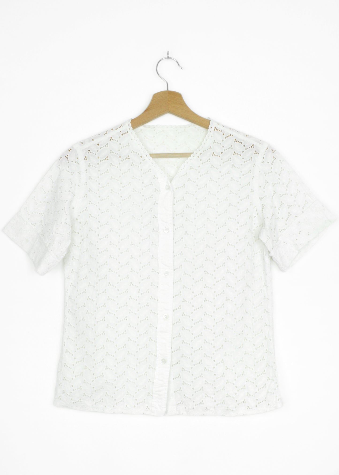 Vintage blouse in white