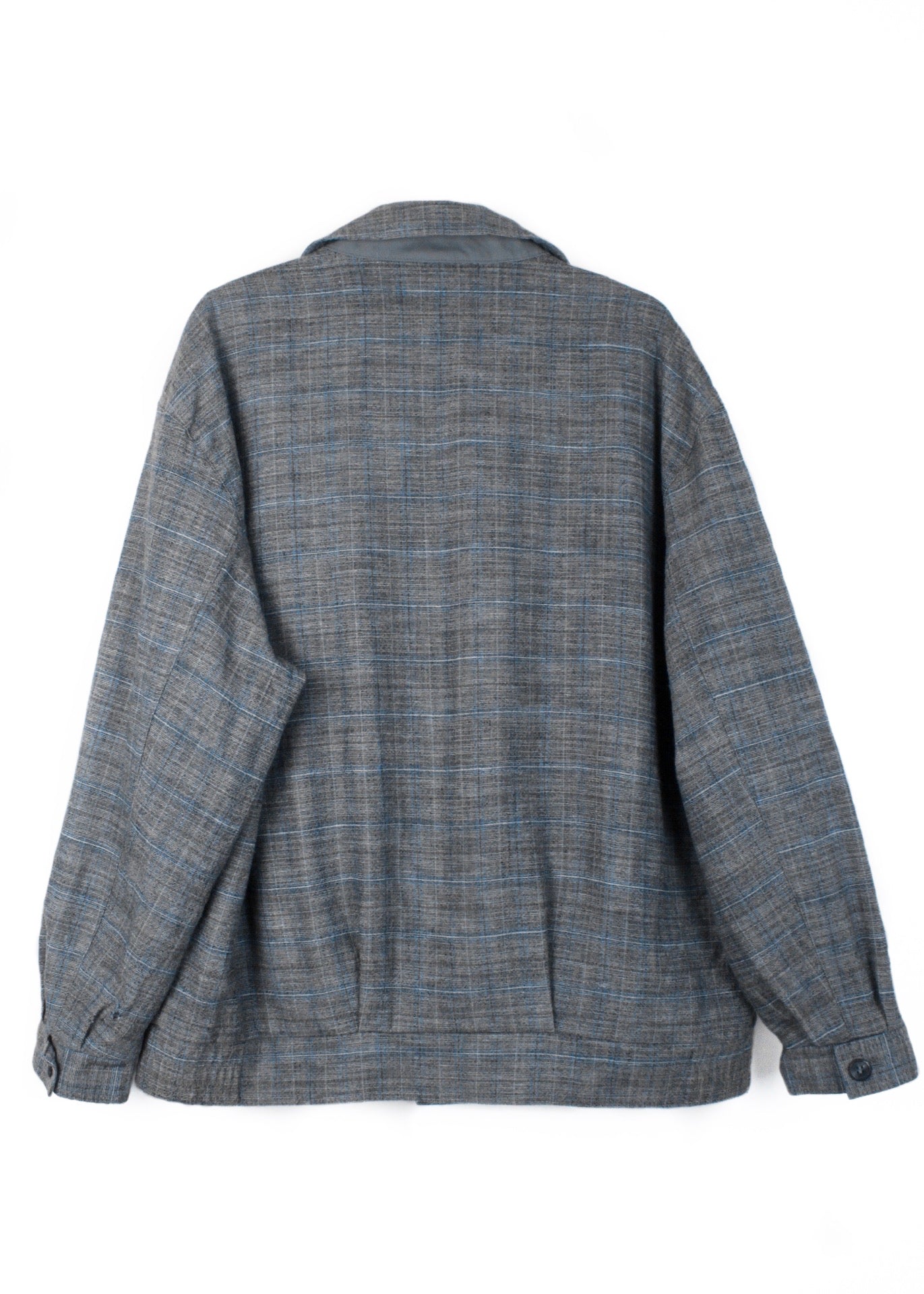 Vintage checked jacket in grey