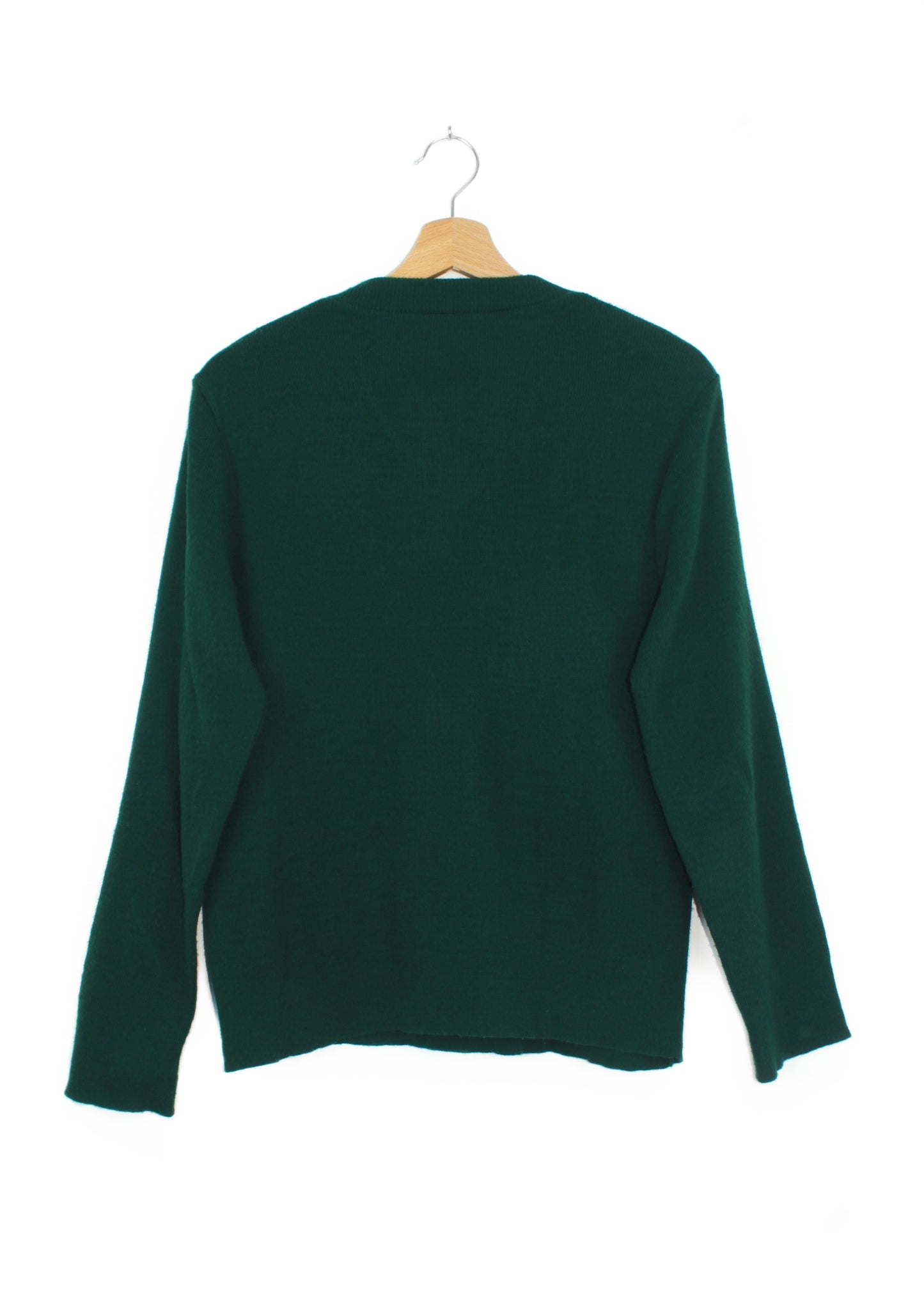 Vintage sweater in green and orange
