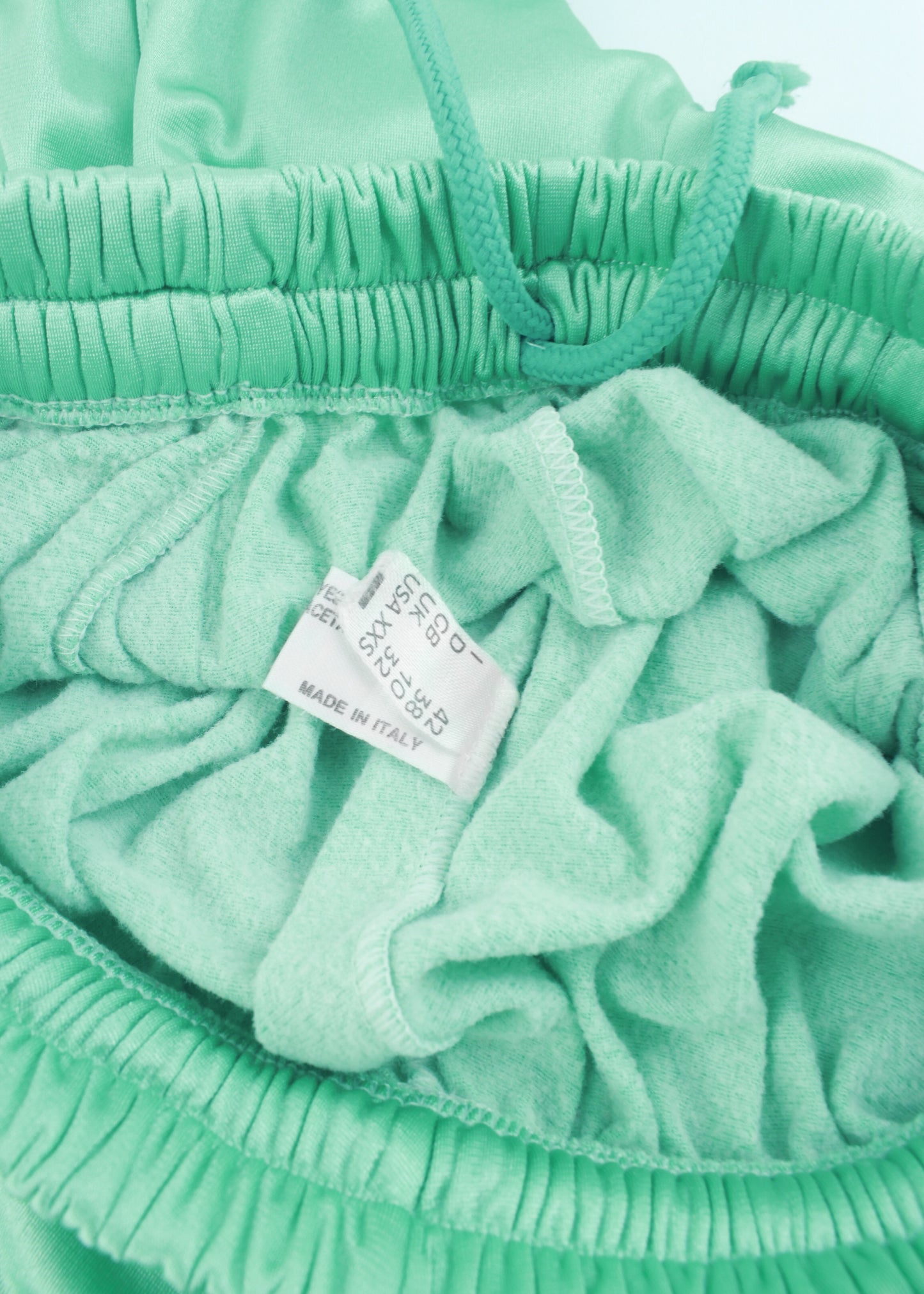 Vintage sweatpants in neon green (with pockets)