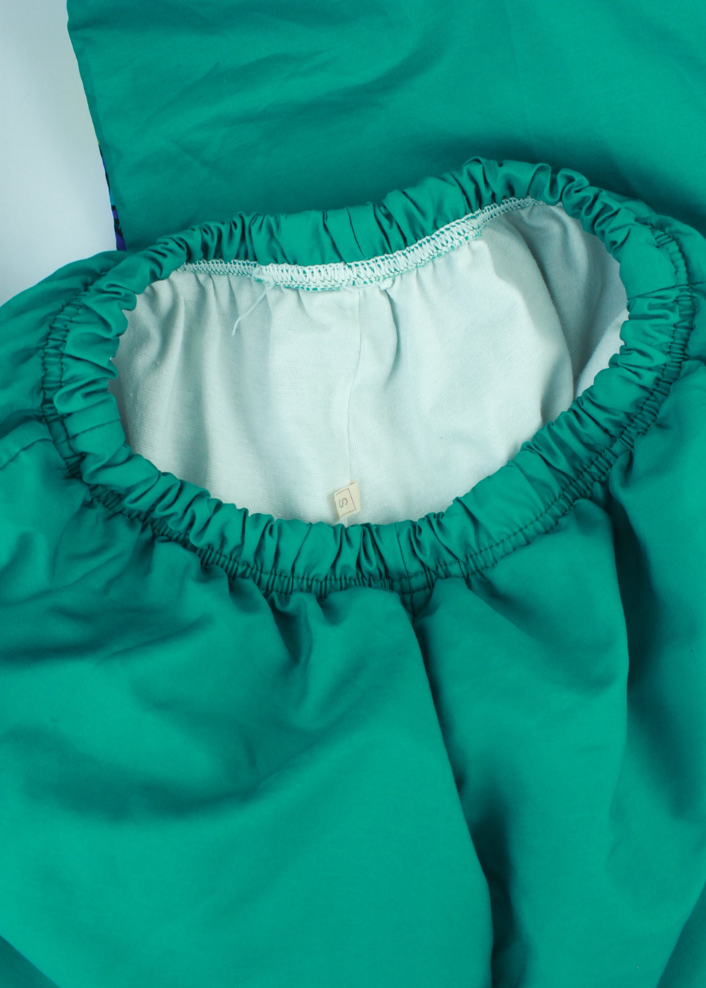 Vintage green wind pants (with pockets)