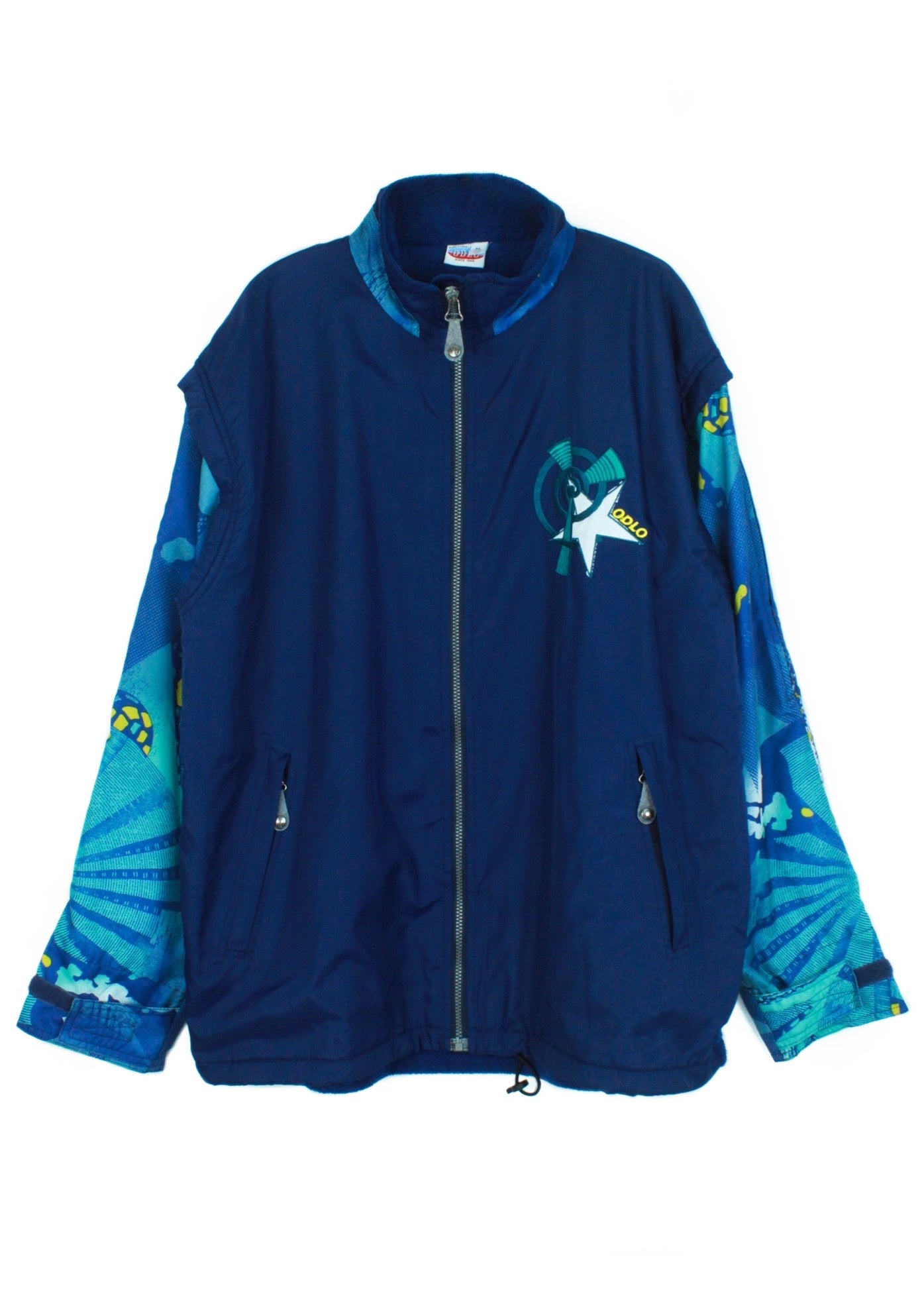 Vintage windbreaker in blue