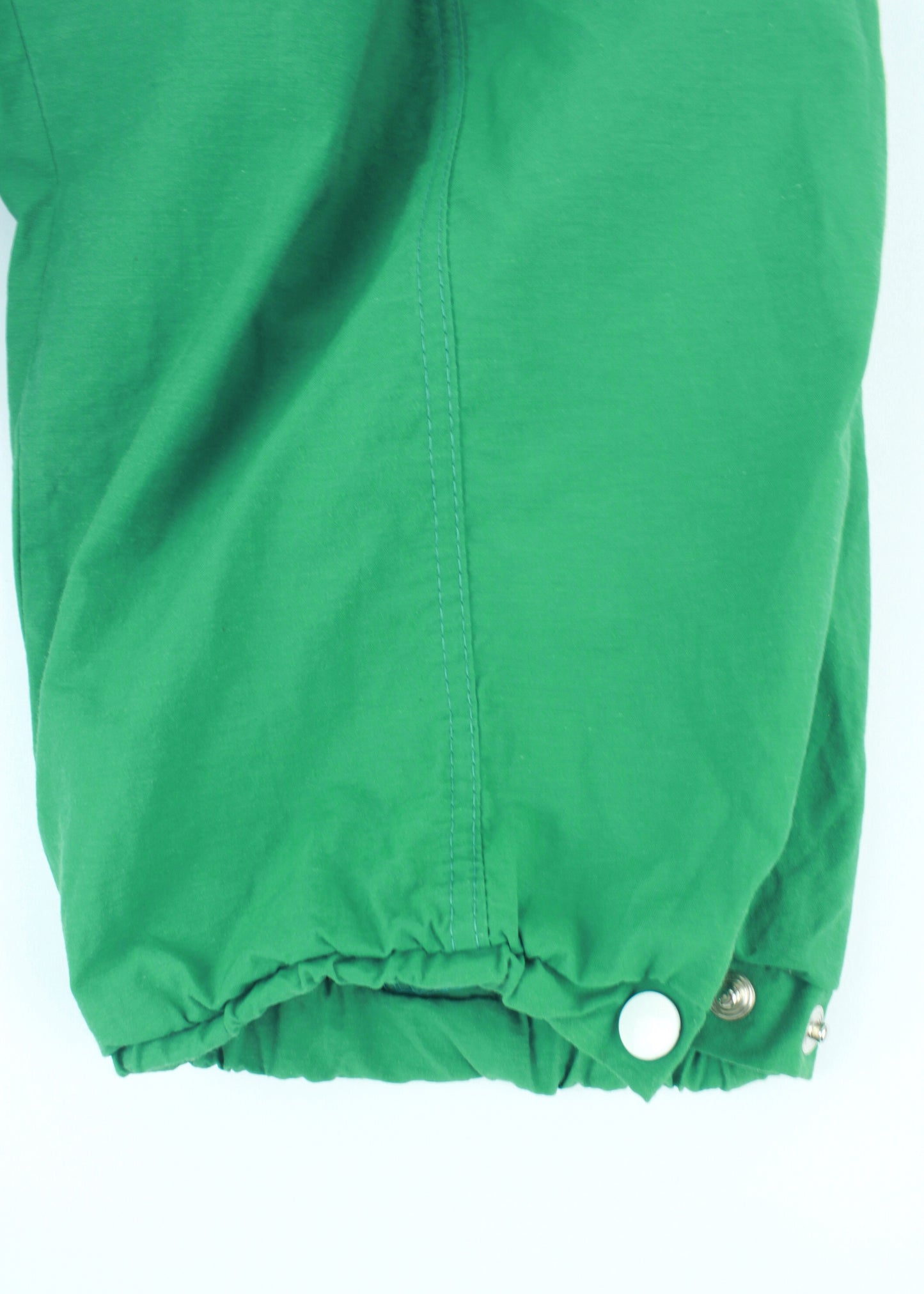 Vintage wind pants in green (with pockets)