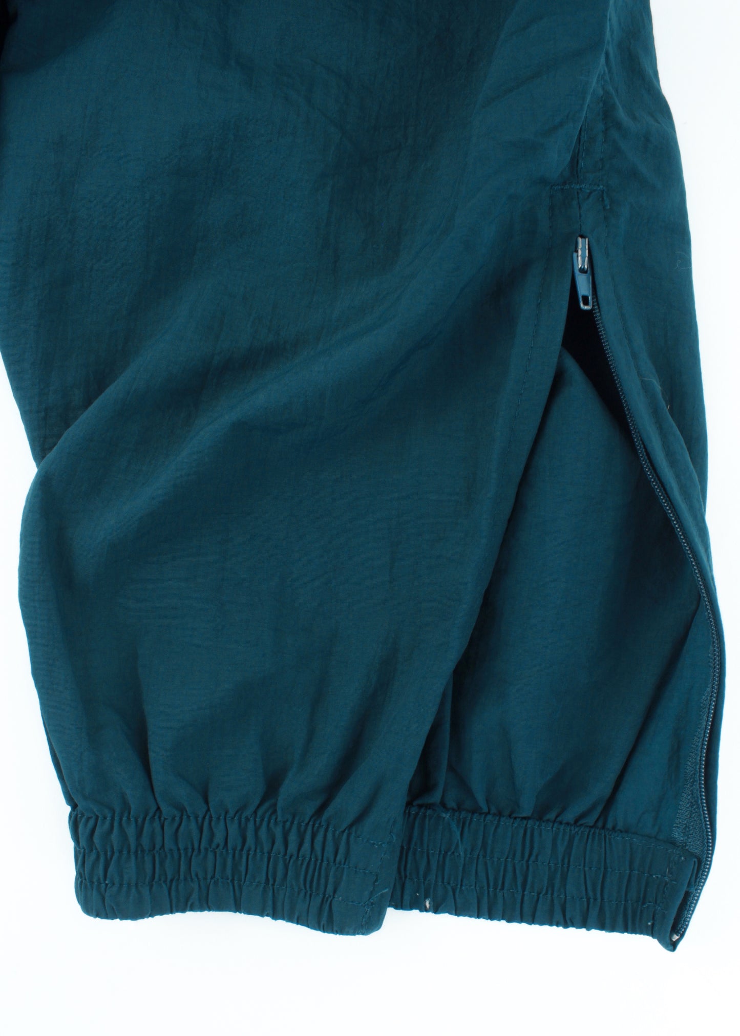Vintage wind pants in dark green (with pockets)