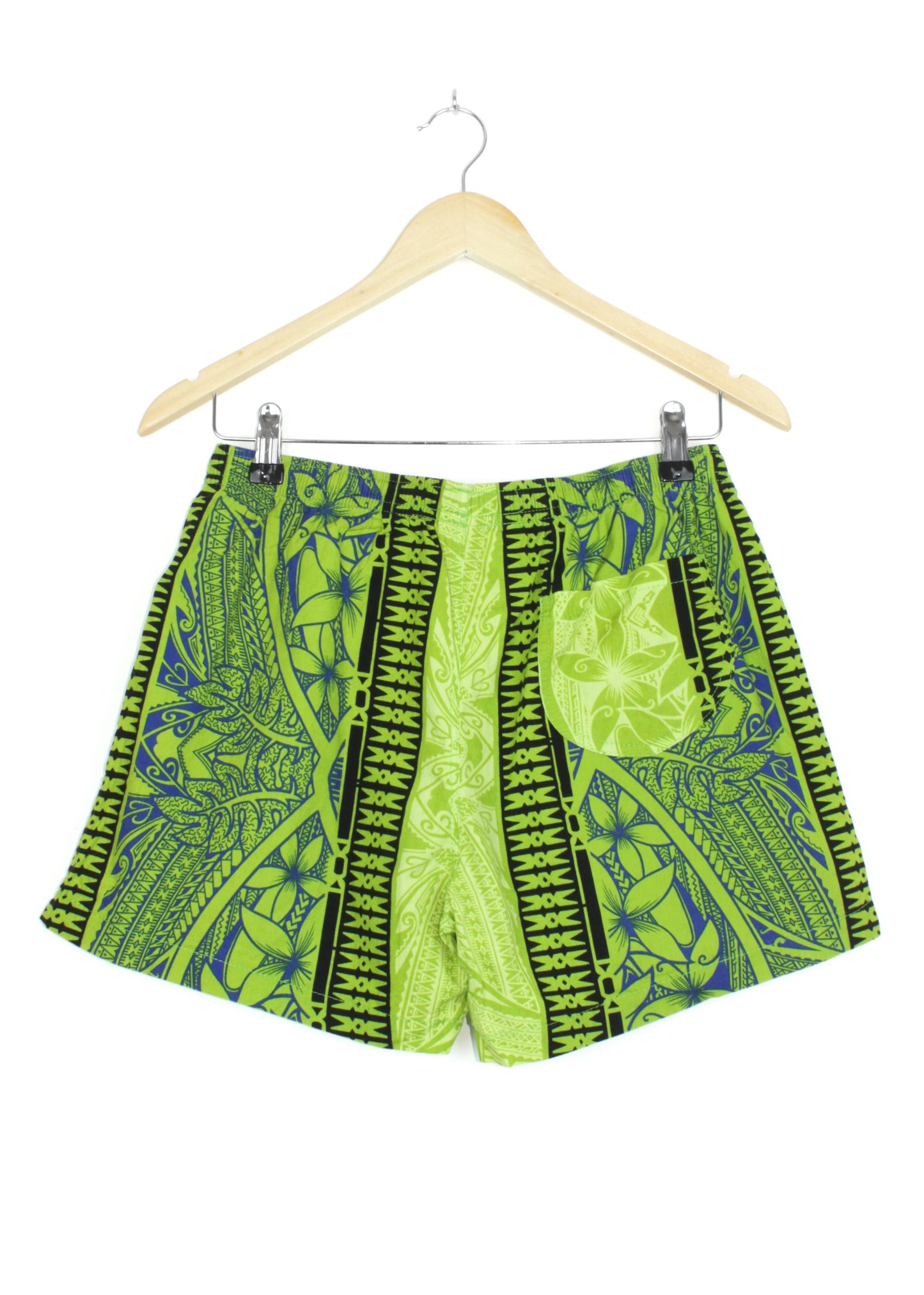 Vintage Hawaii beach shorts in green
