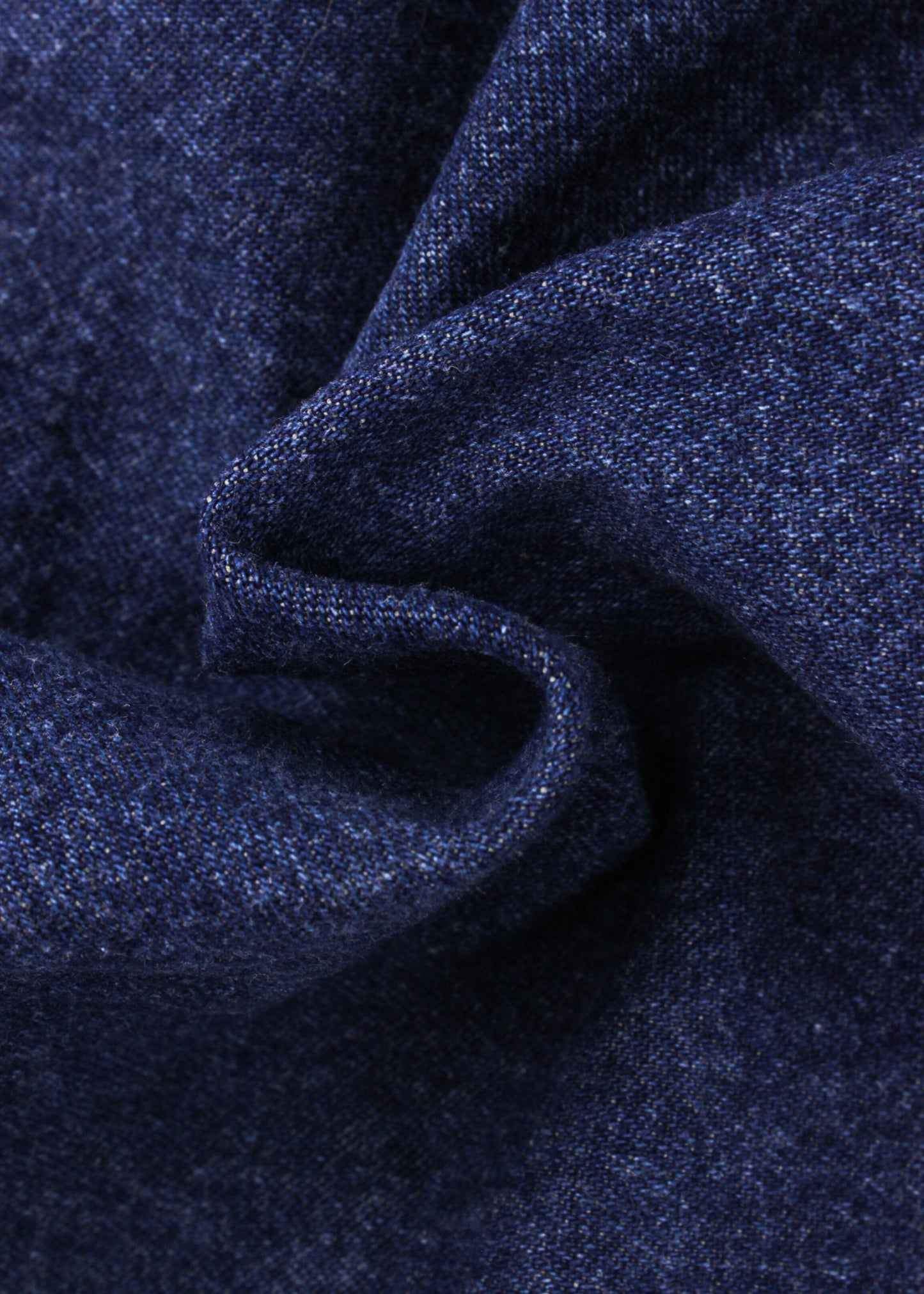 Vintage midi tmavě modrá džínová sukně