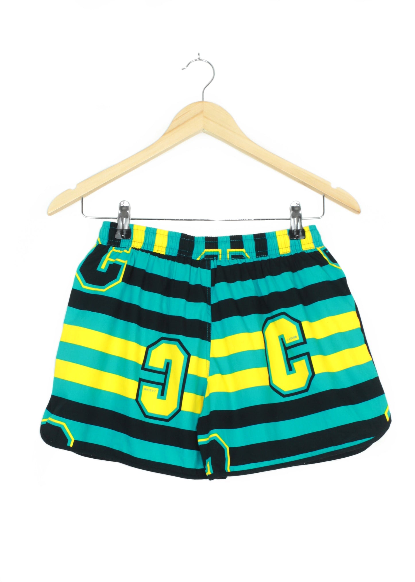 Vintage colorful striped shorts (with pockets)