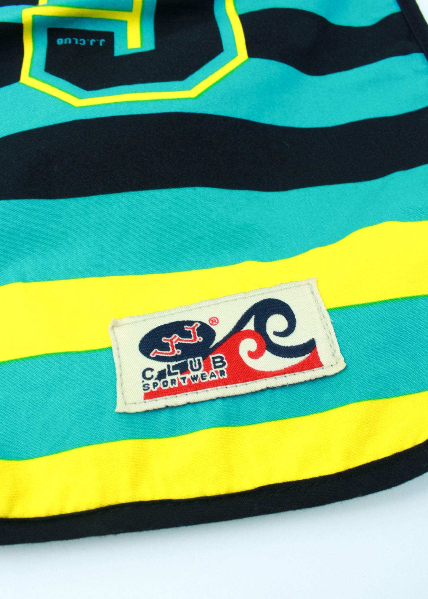 Vintage colorful striped shorts (with pockets)