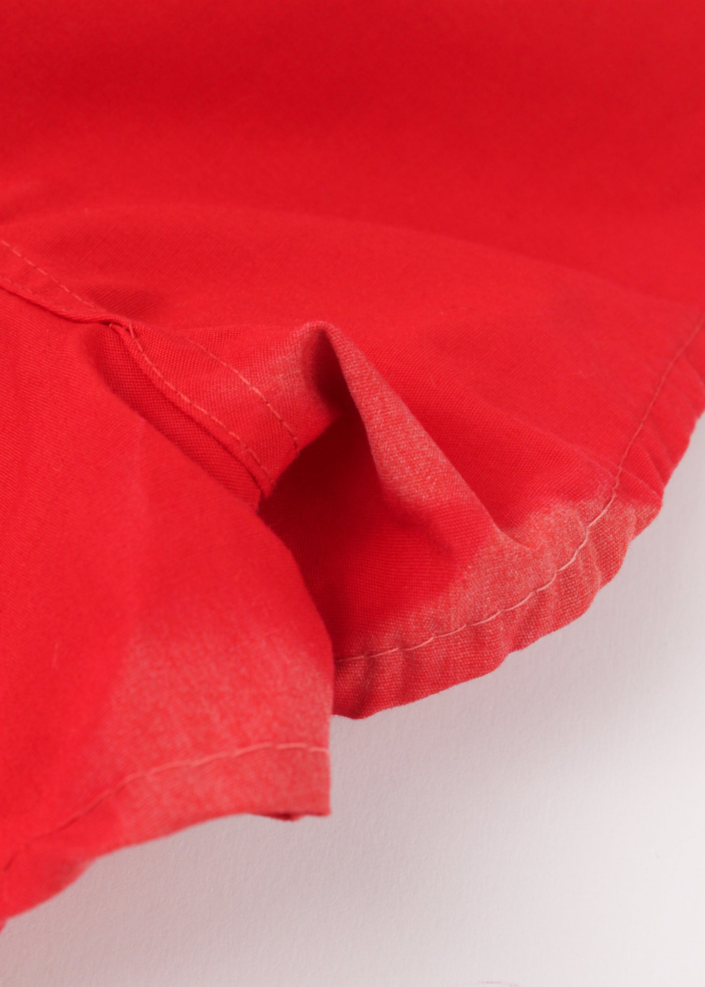 Vintage sport shorts in red