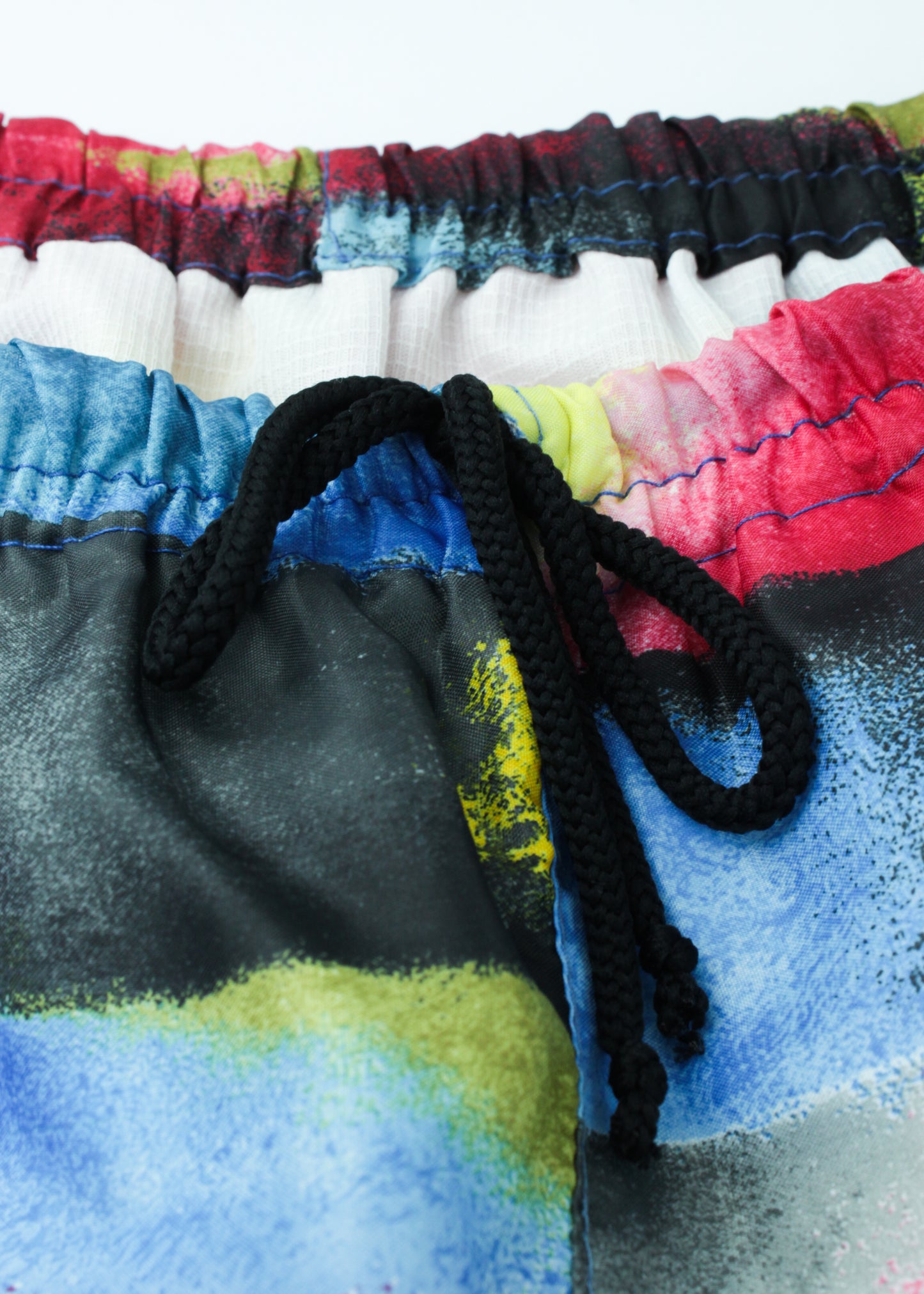 Vintage colorful swimming trunks