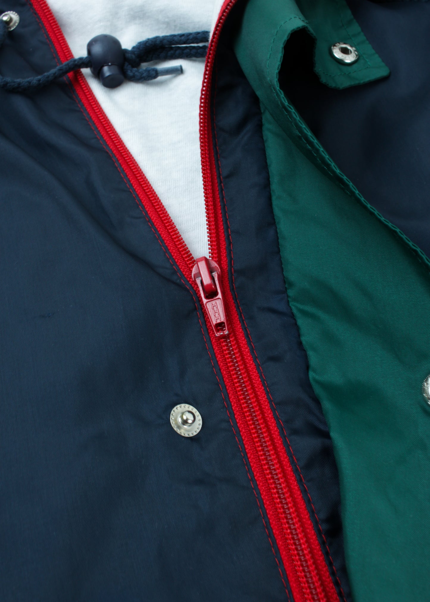 Vintage lehká bunda windbreaker vícebarevná