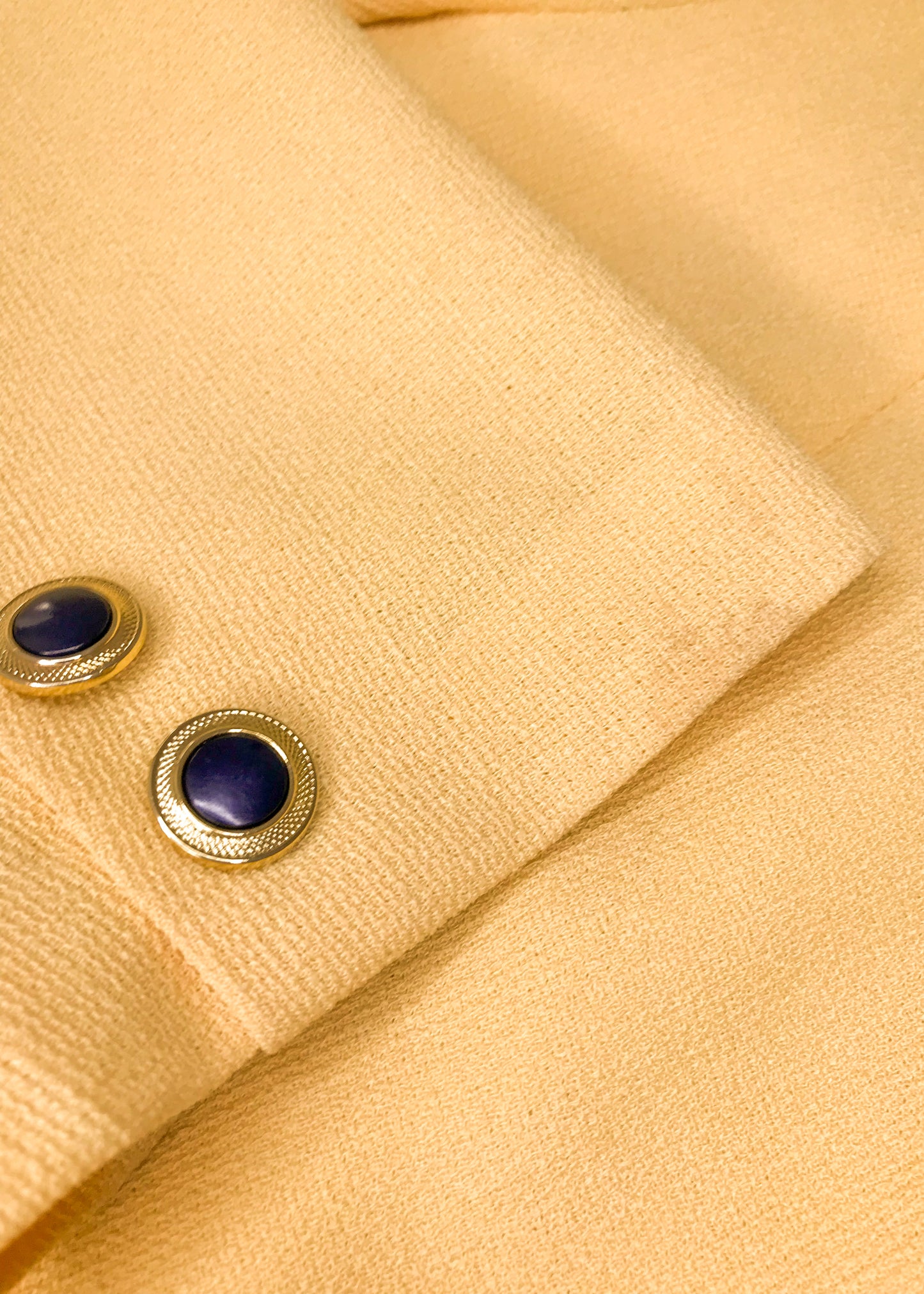 Vintage Classic Blazer in Yellow