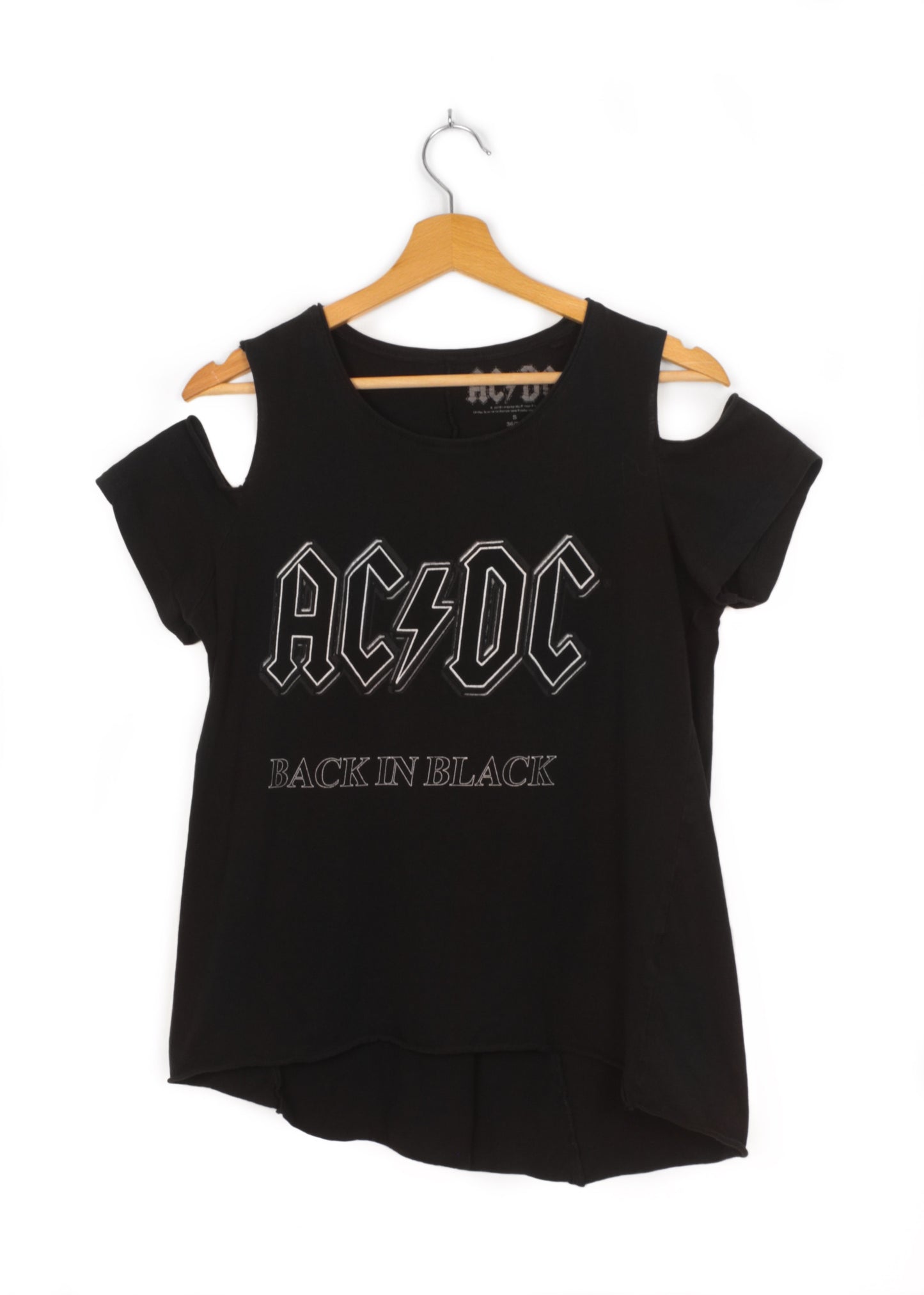 AC/DC tee in black