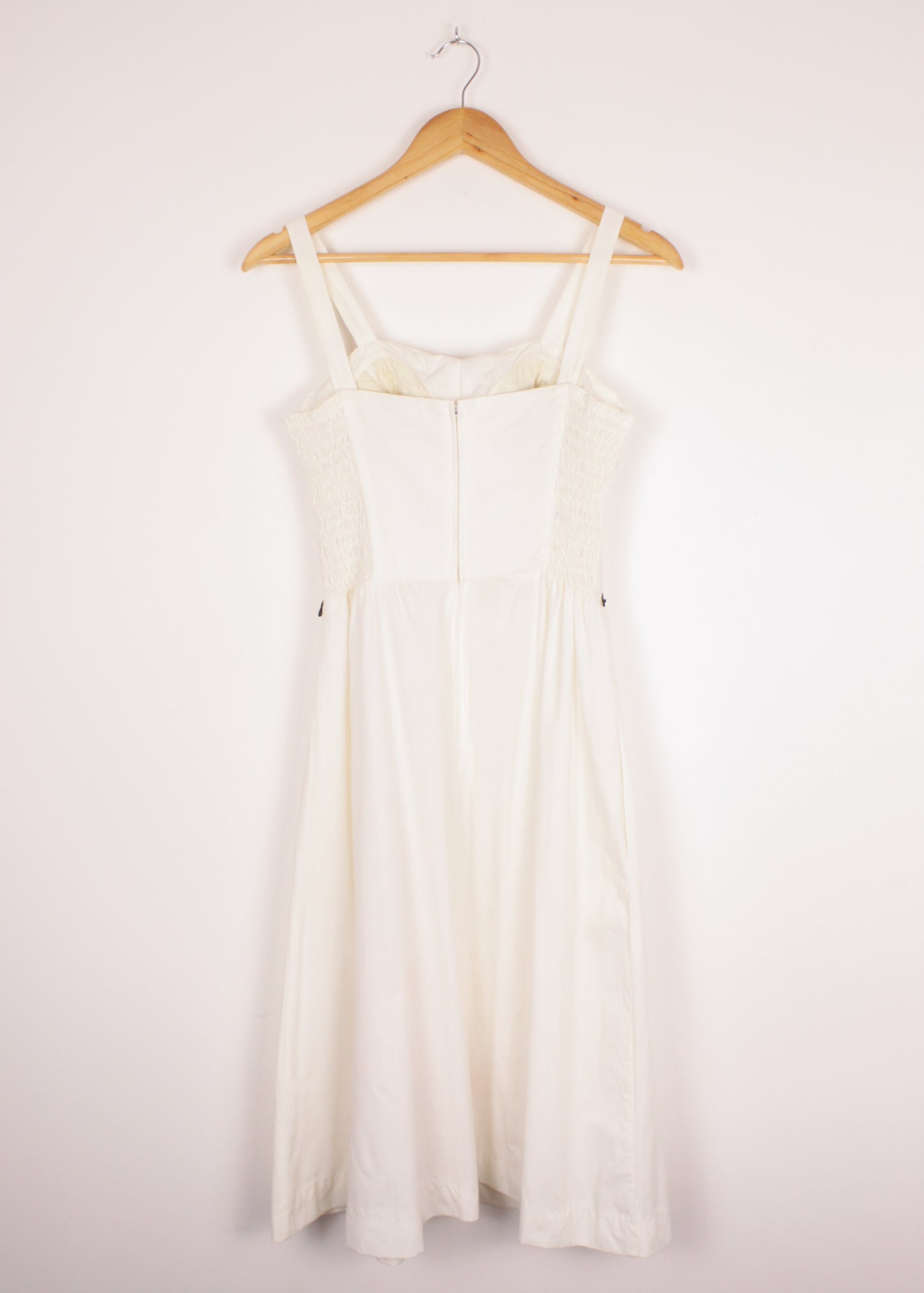 Sarafan in white