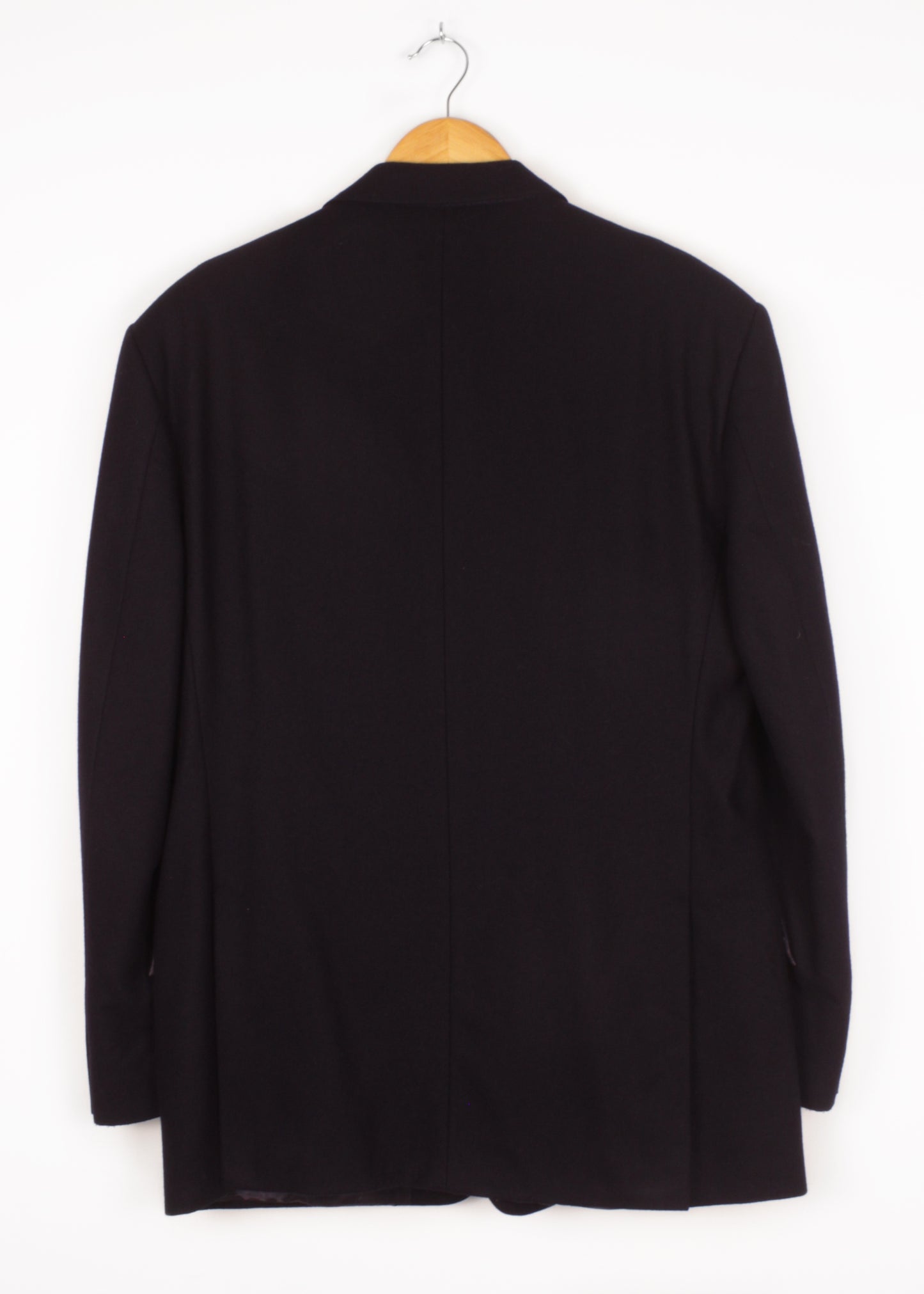 Women's woolen jacket in navy
