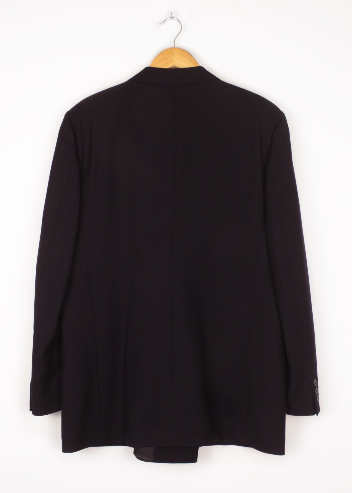Woolen jacket in deep blue