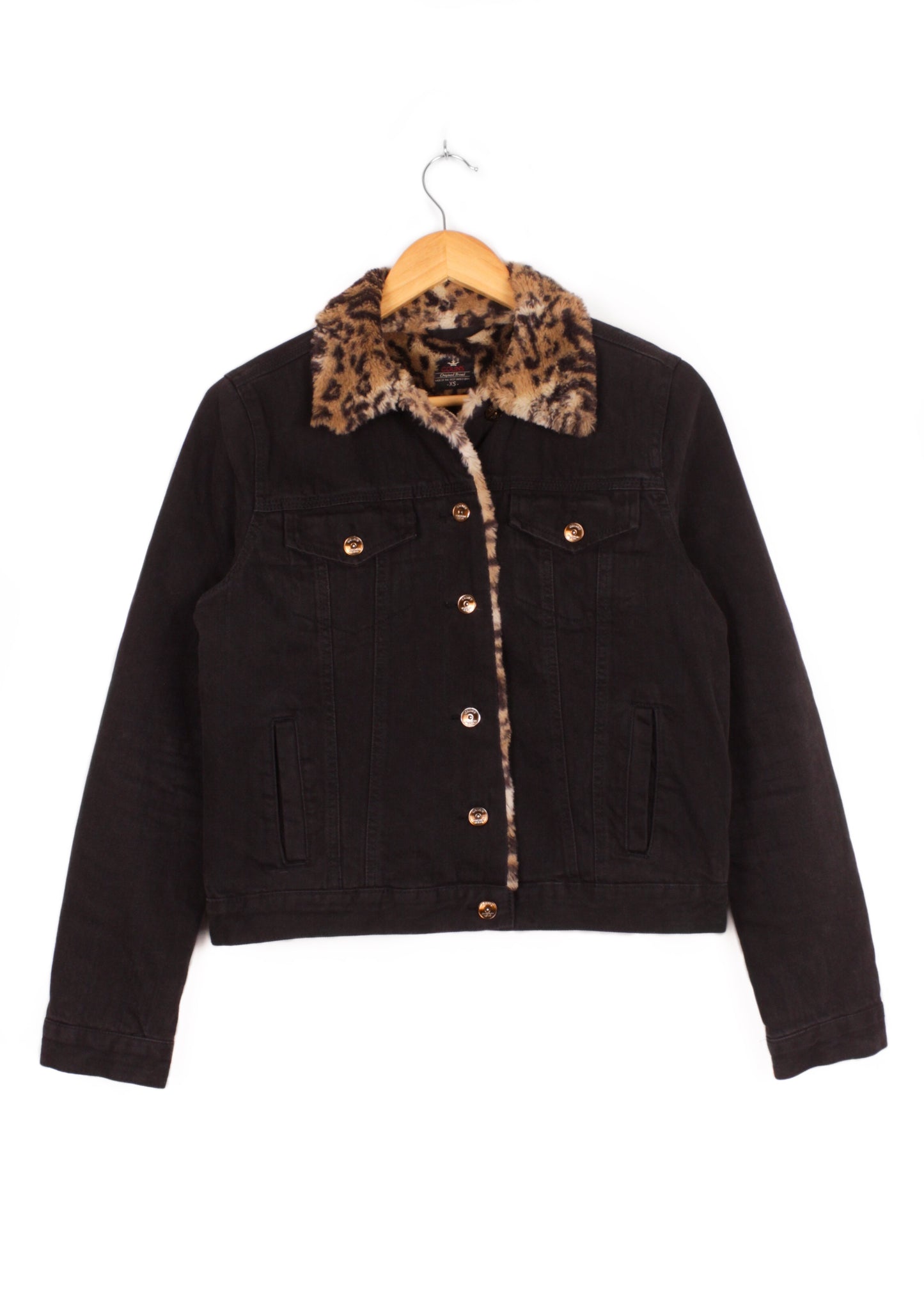 Black sherpa jacket