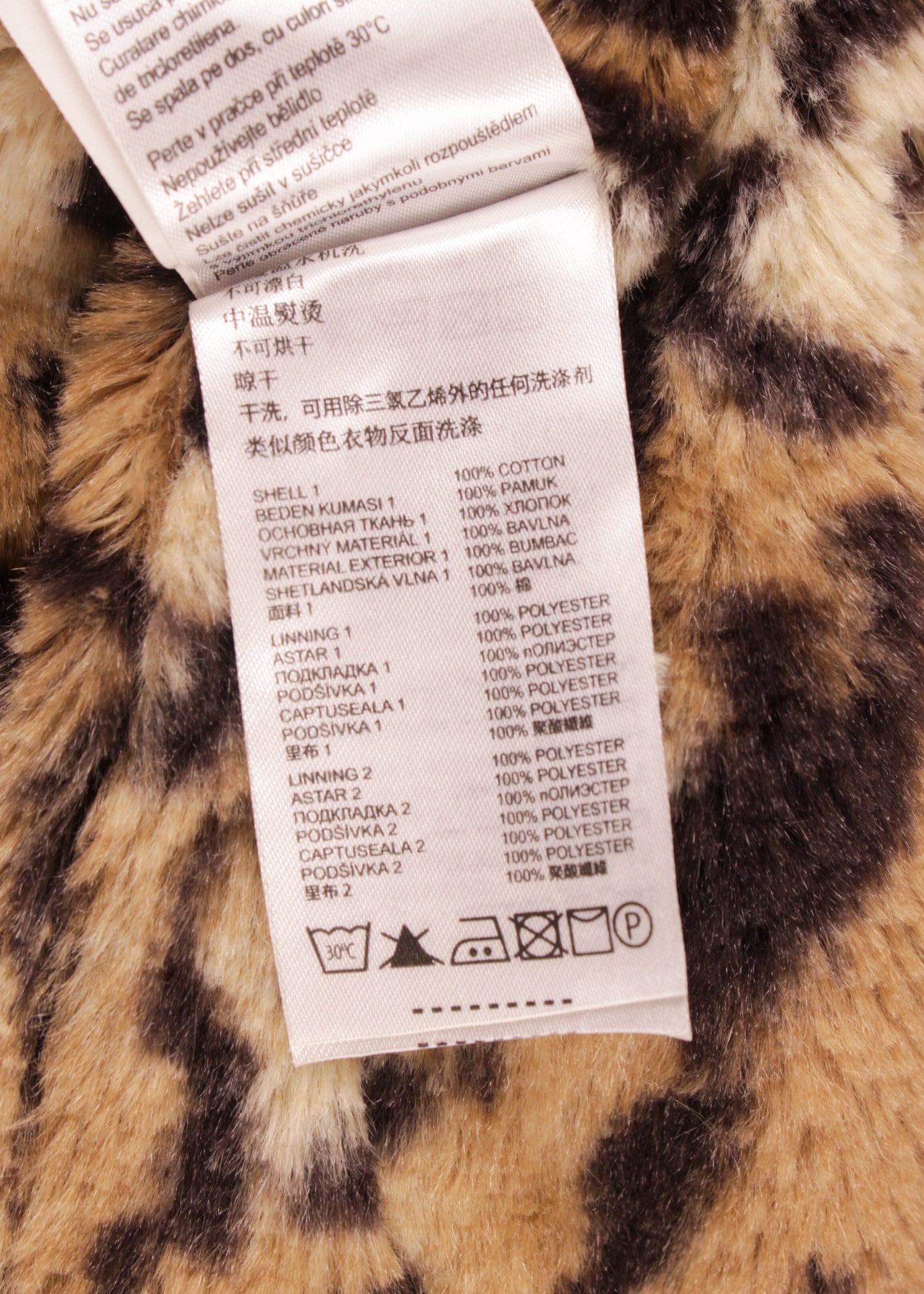 Black sherpa jacket