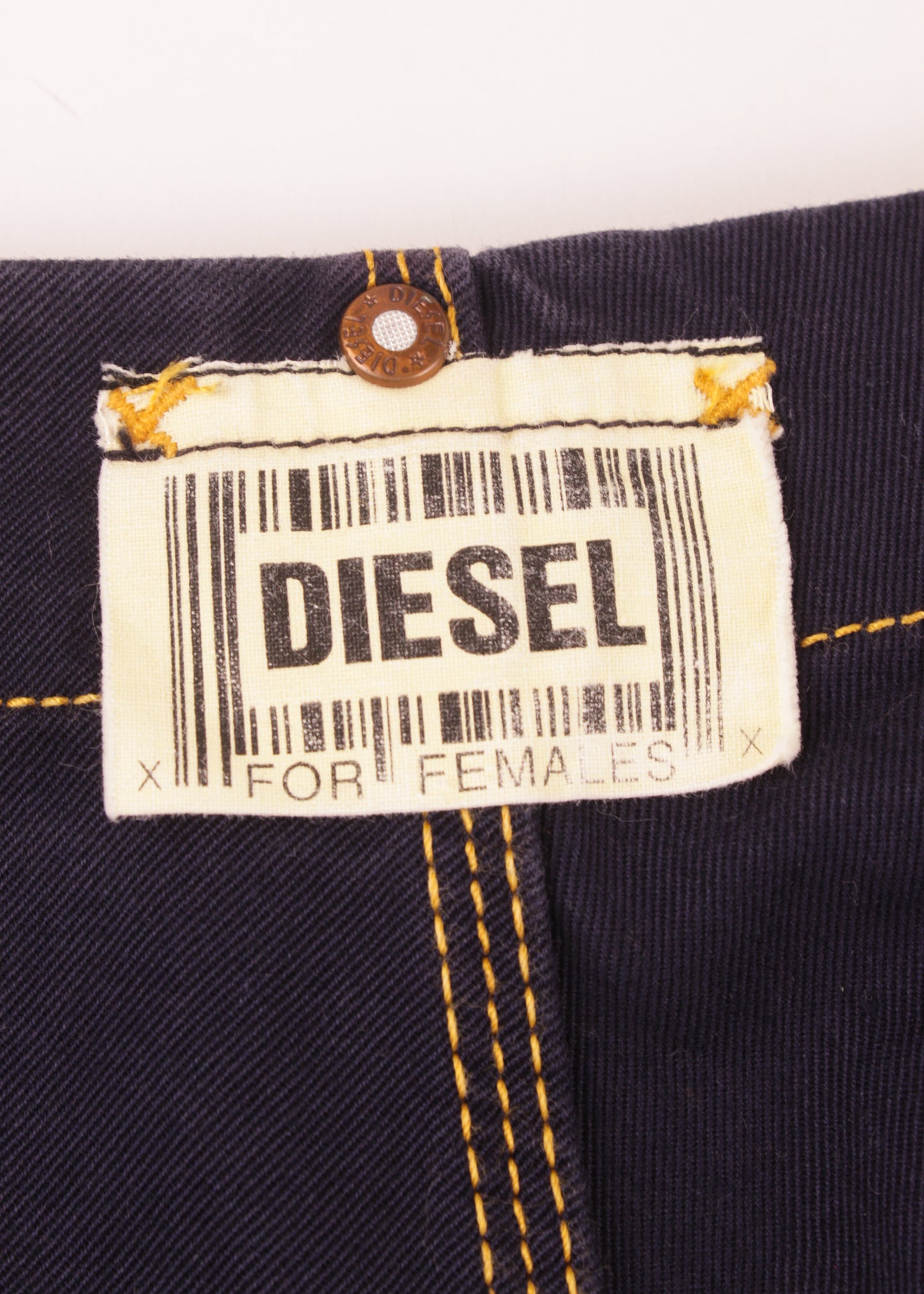 Diesel straight fit jeans in indigo color