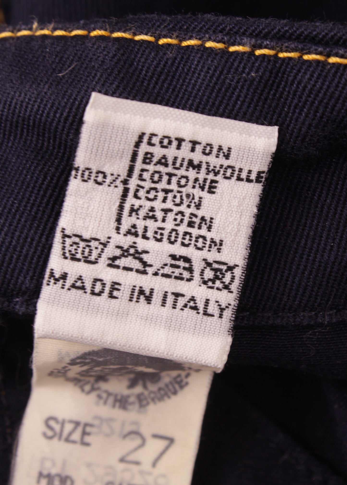 Diesel straight fit jeans in indigo color