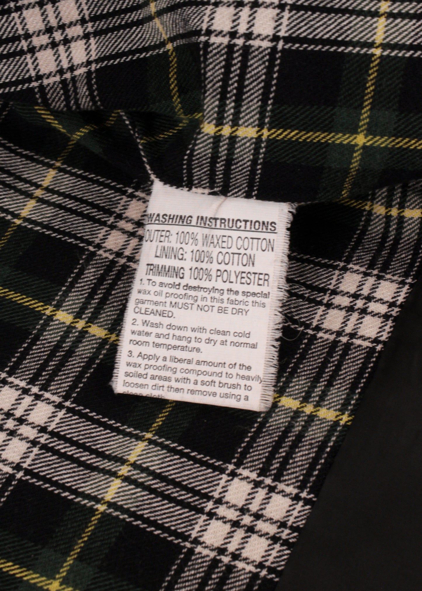 Women's field (waxed) jacket in black