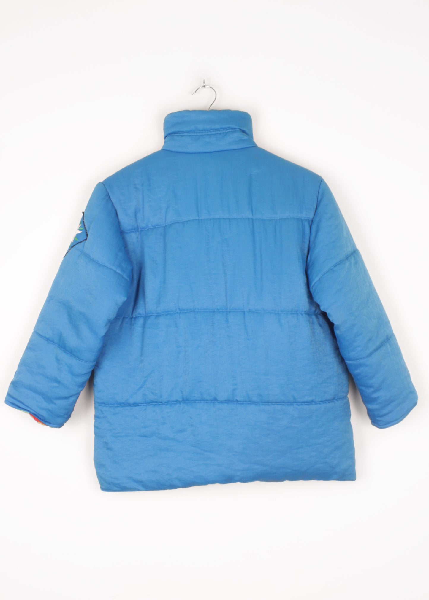 Vintage blue warm jacket