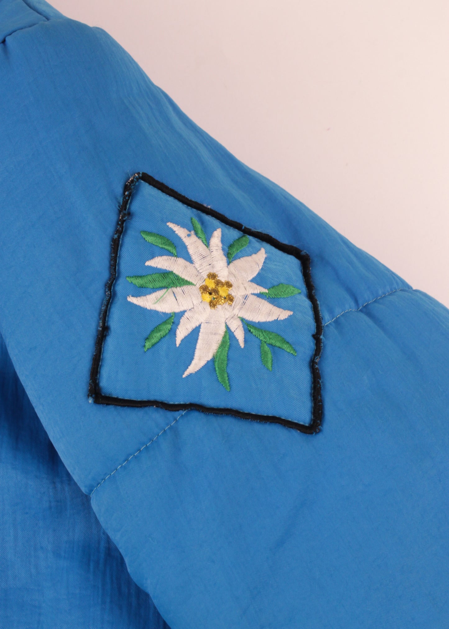 Vintage blue warm jacket